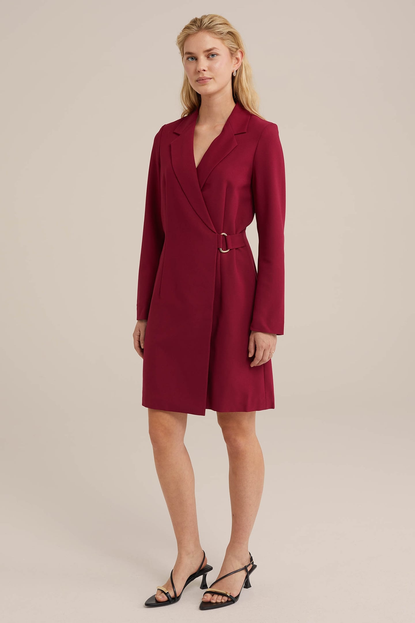 DRESS SHORT VINTAGE RED 3