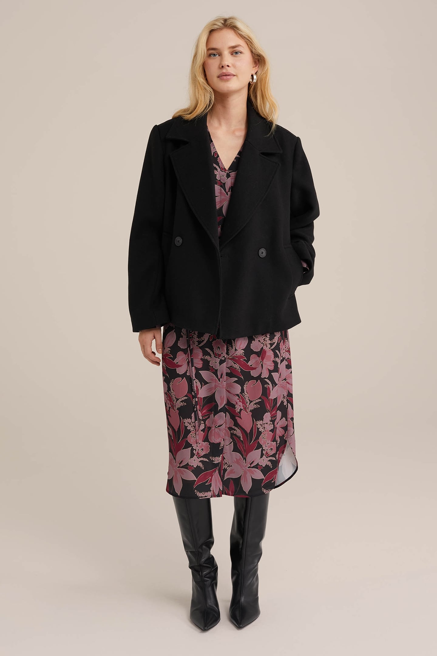 DRESS MID LENGTH MULTI-COLOURED 4