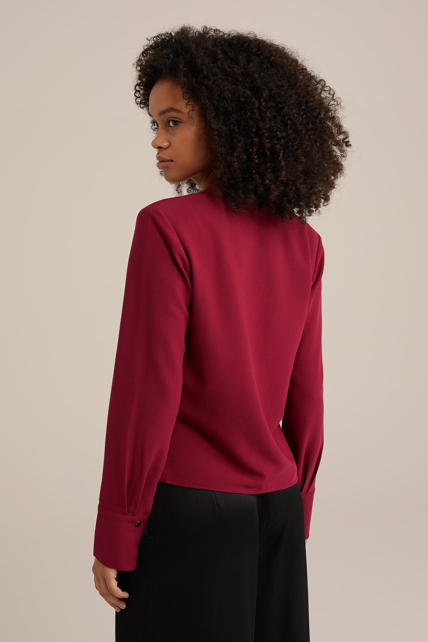 BLOUSE VINTAGE RED 2