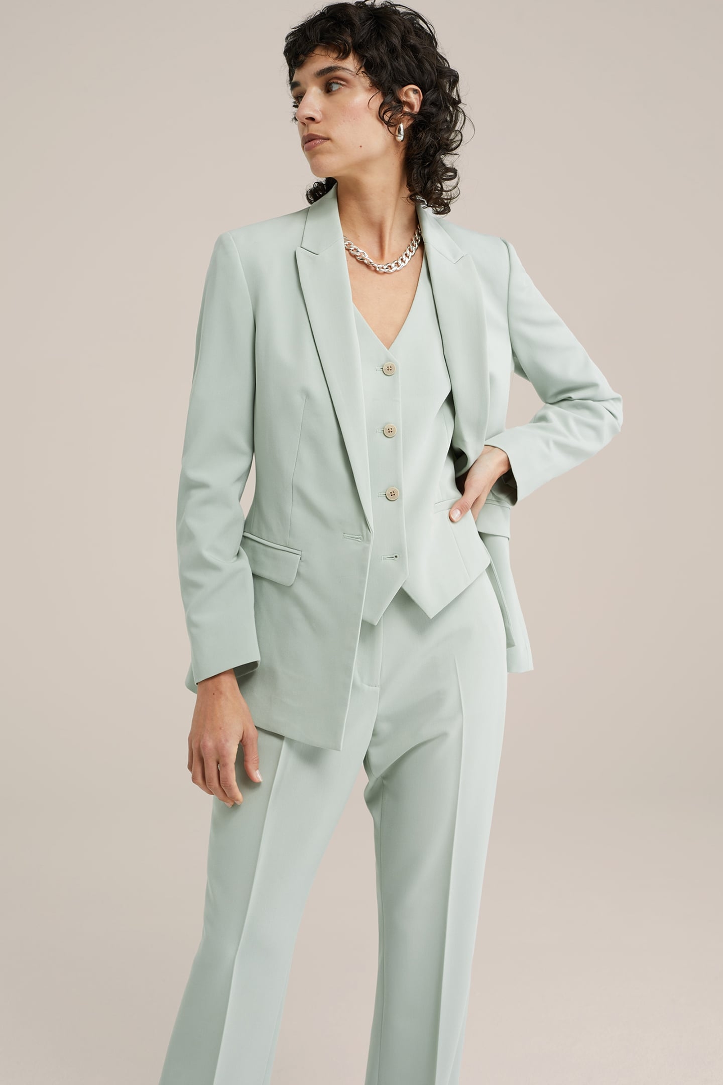 TROUSER MINT GREEN 5