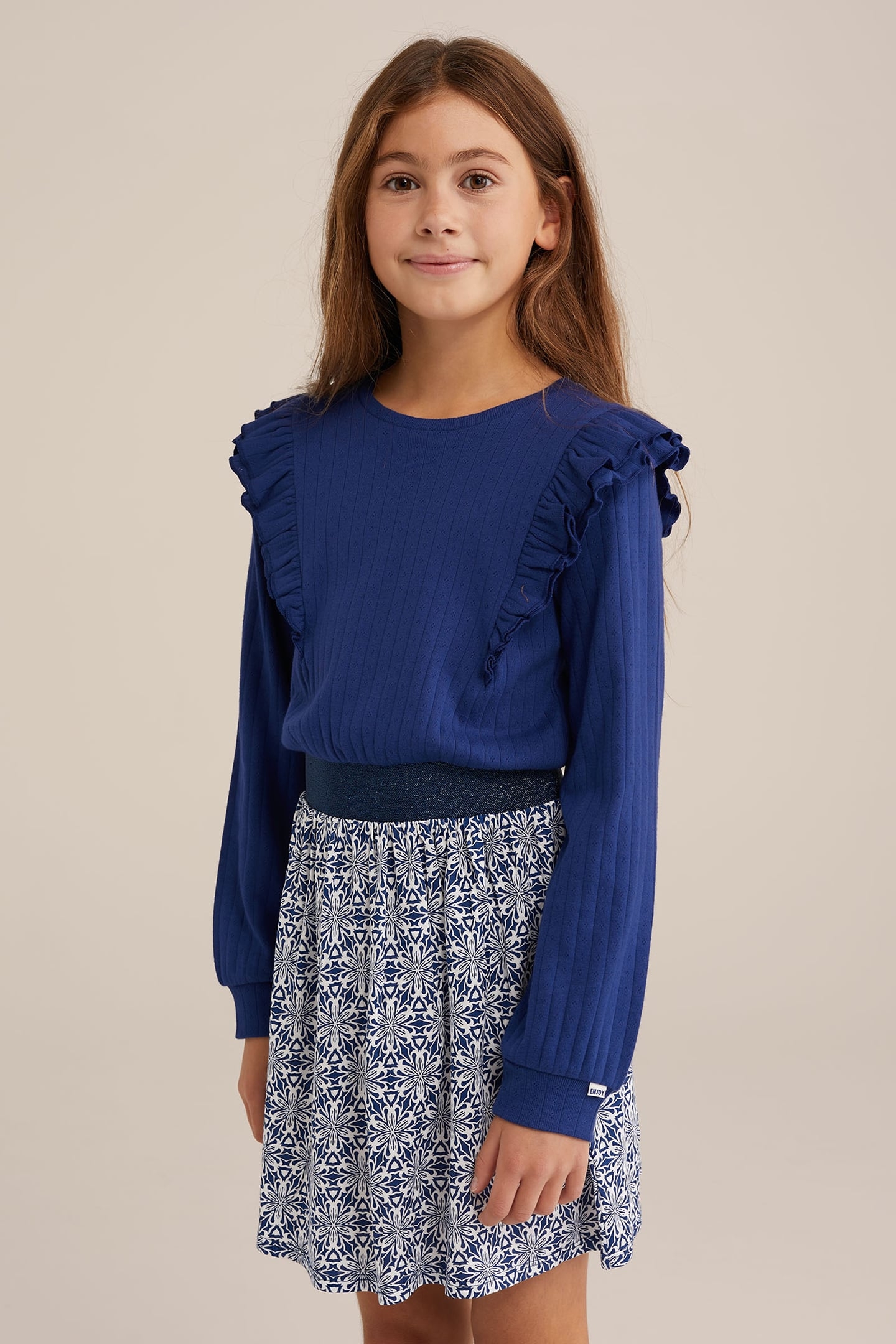 DRESS MID LENGTH DARK BLUE 1