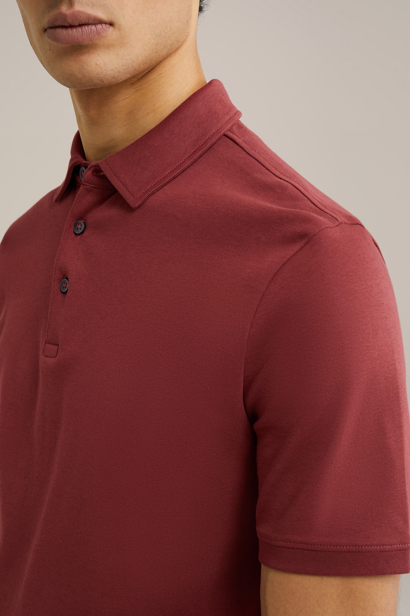POLO BURGUNDY RED 5