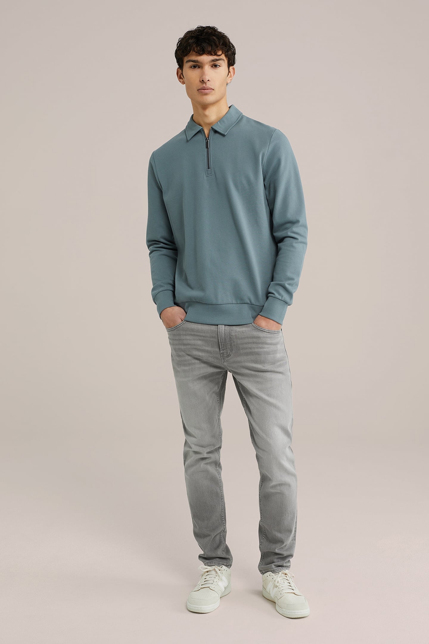 HALFWAY ZIPPER GREEN BLUE 3