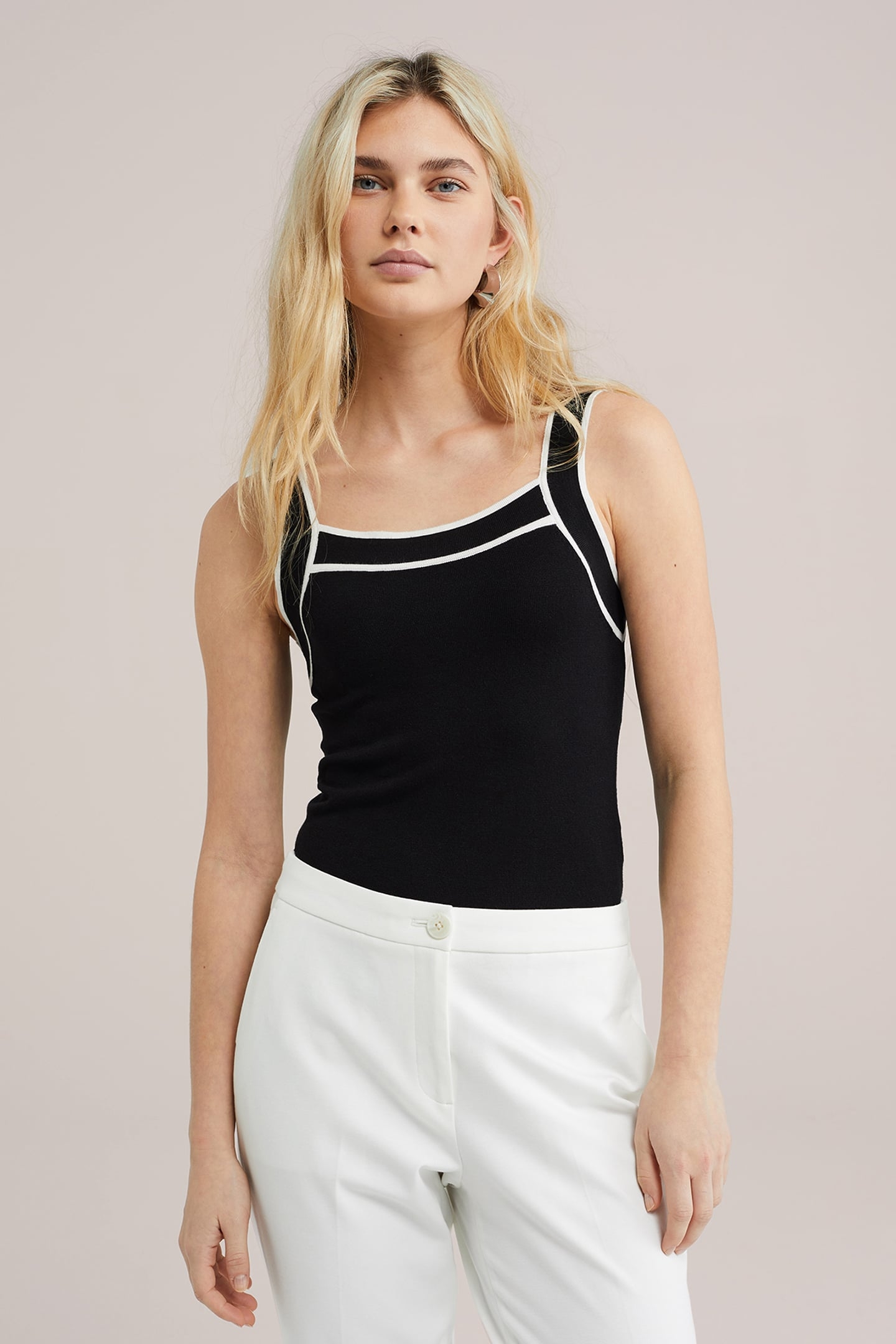 KNITTED PULLOVER BLACK 1