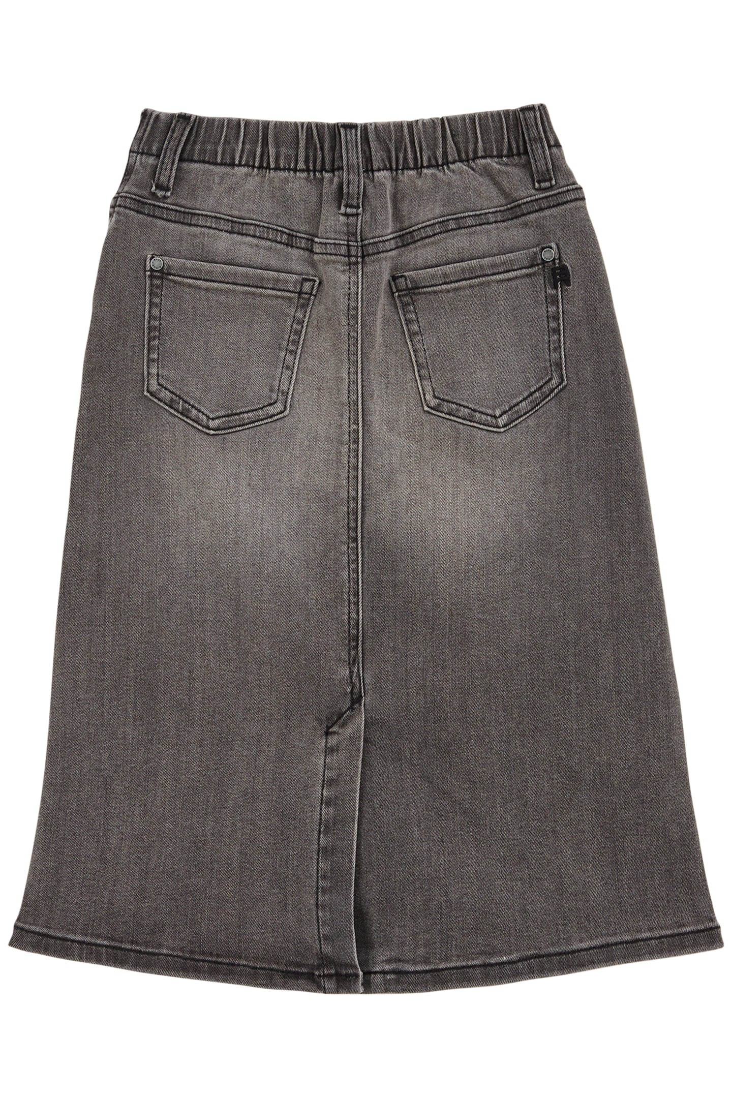 SKIRT MEDIUM LENGTH BLENDED DARK GREY 4