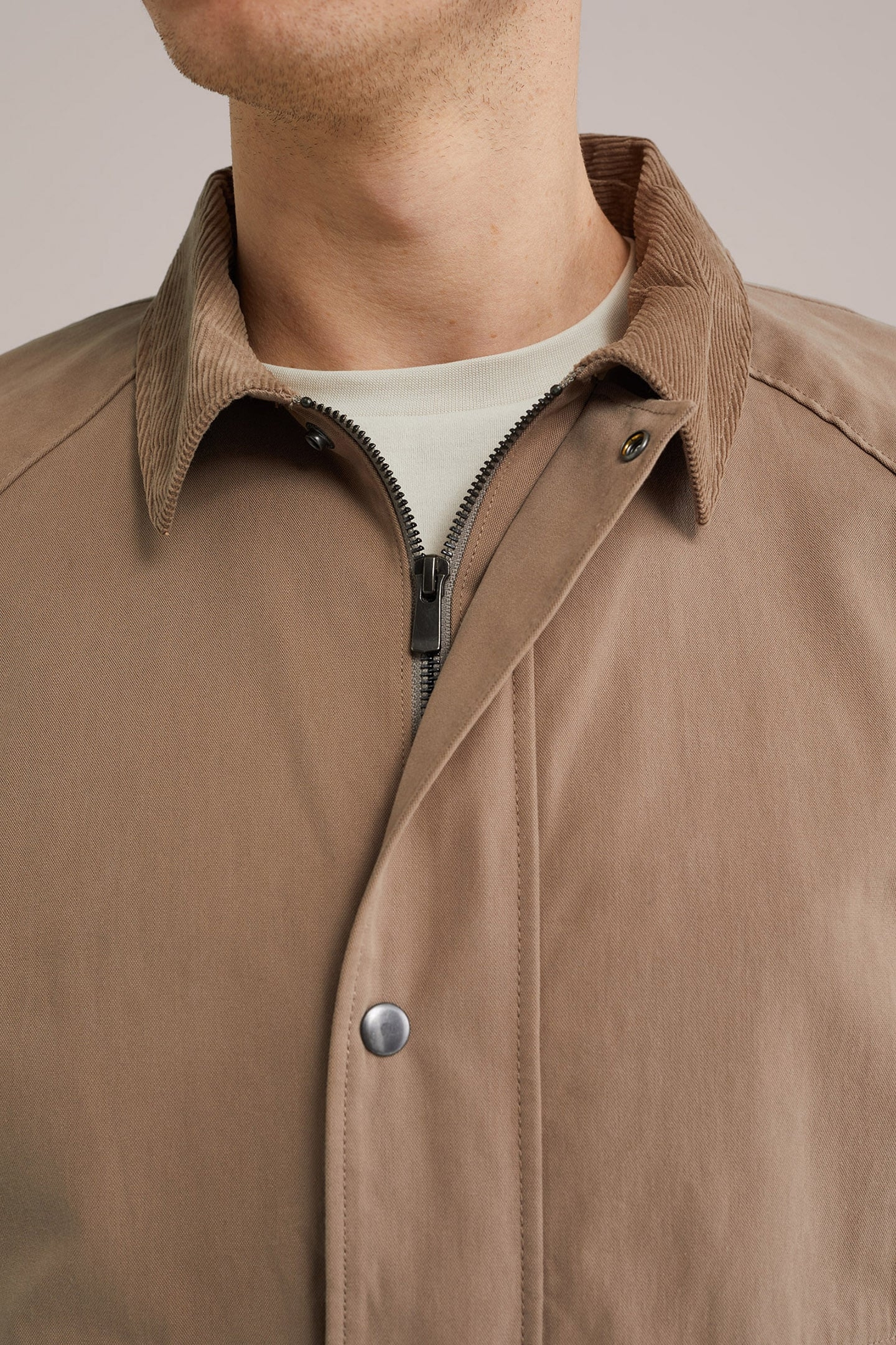 JACKET NORMAL LENGTH LIGHT BROWN 5