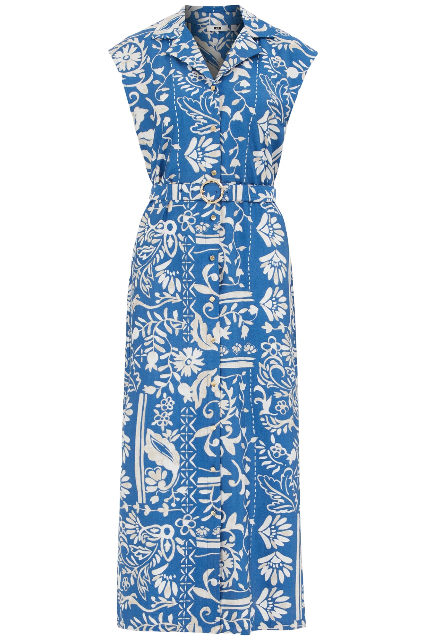 DRESS MID LENGTH COBALT BLUE 3