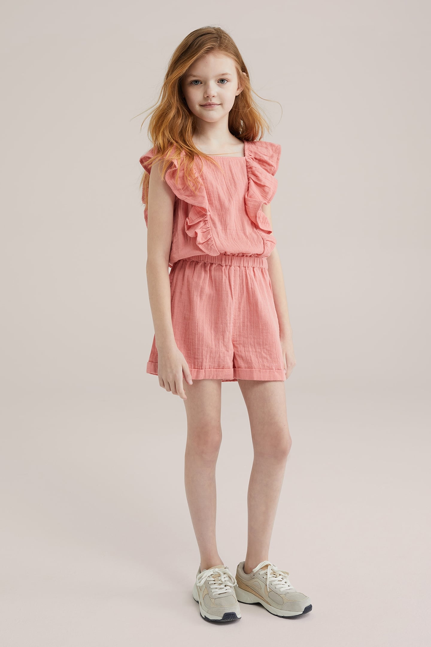 JUMPSUIT SALMON PINK 2