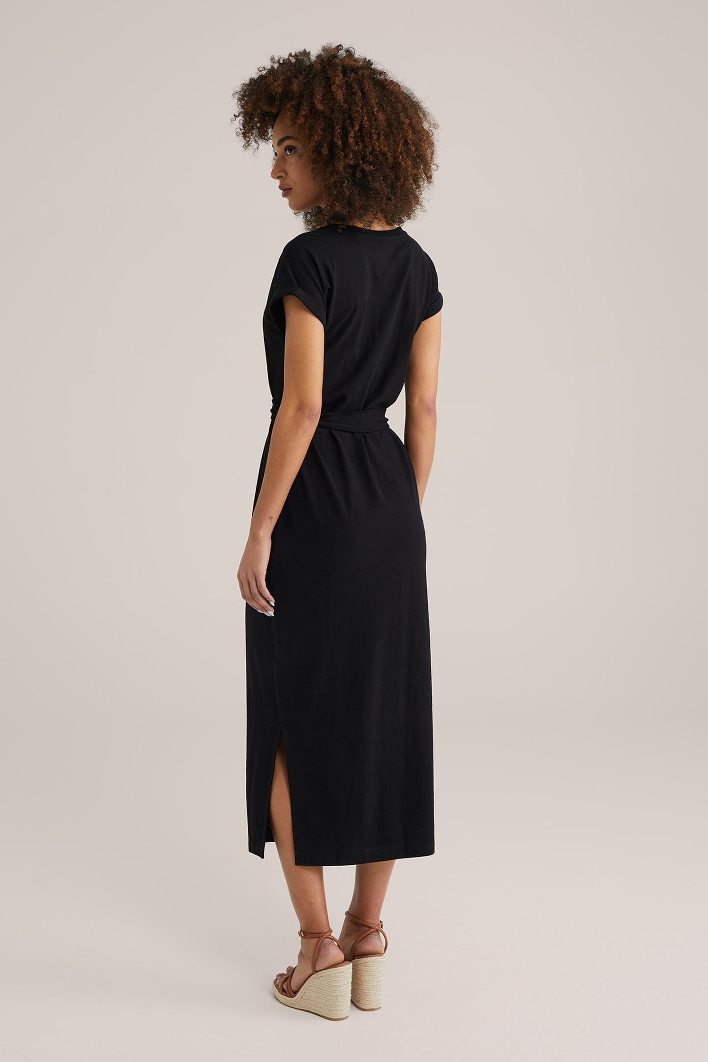 DRESS MAXI LENGTH BLACK 2