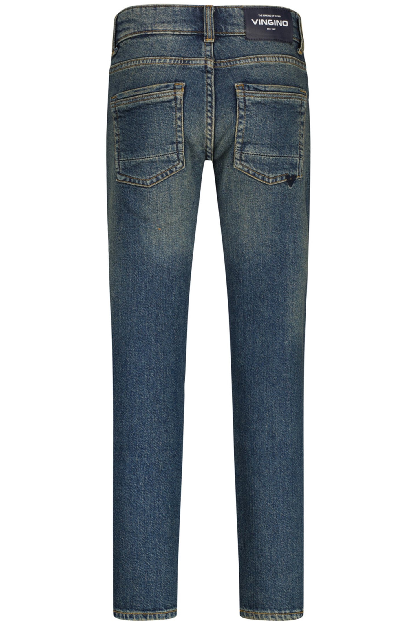 BOYS BRENT JEANS BLUE VINTAGE 4