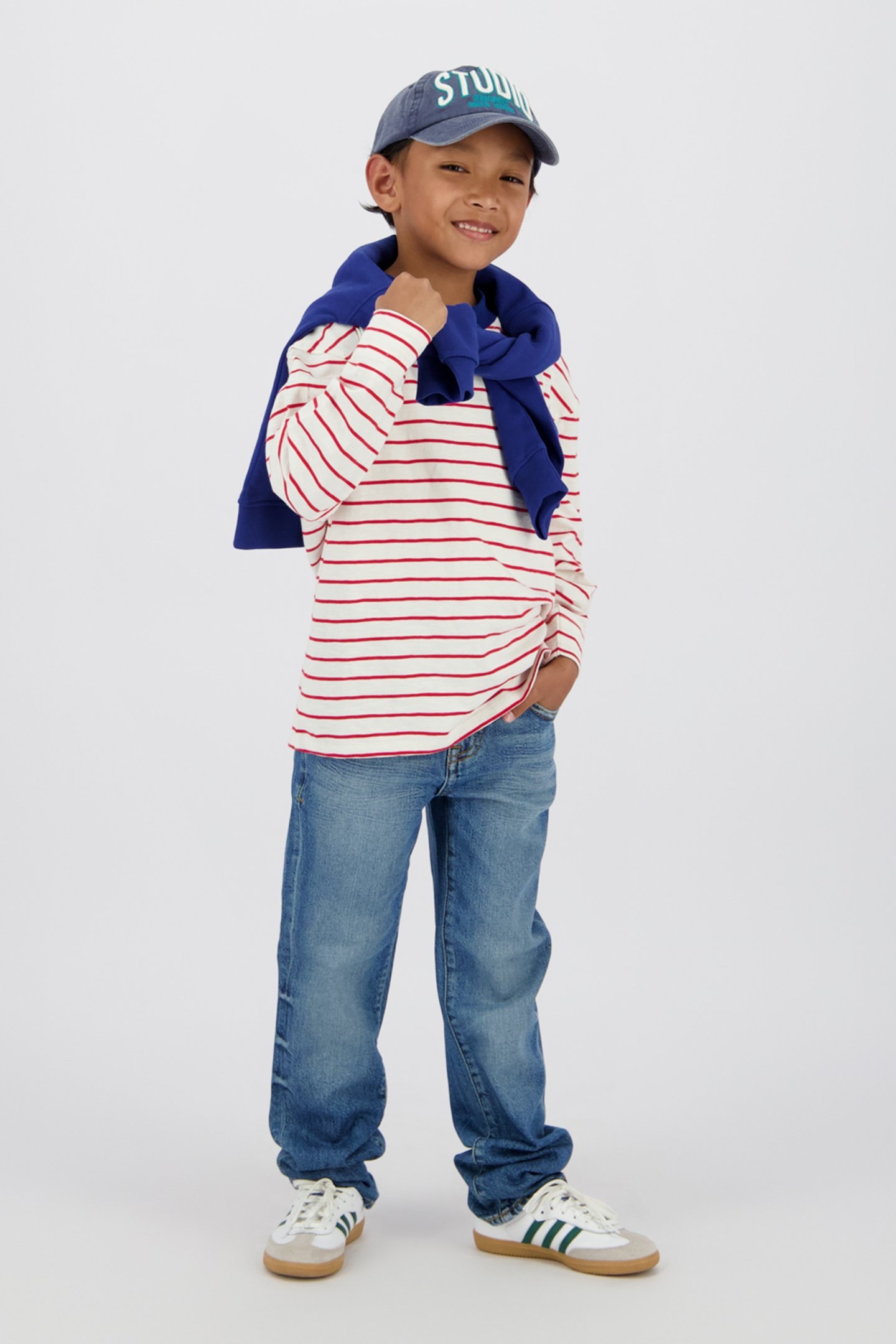 BOYS BRENT JEANS BLUE VINTAGE 7