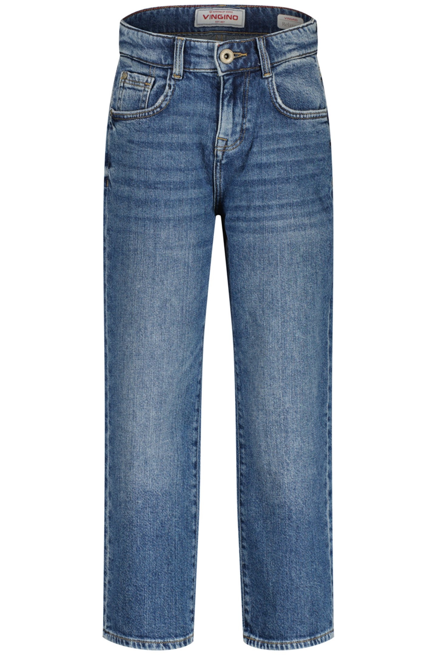 BOYS GERALDO JEANS MID BLUE WASH 3