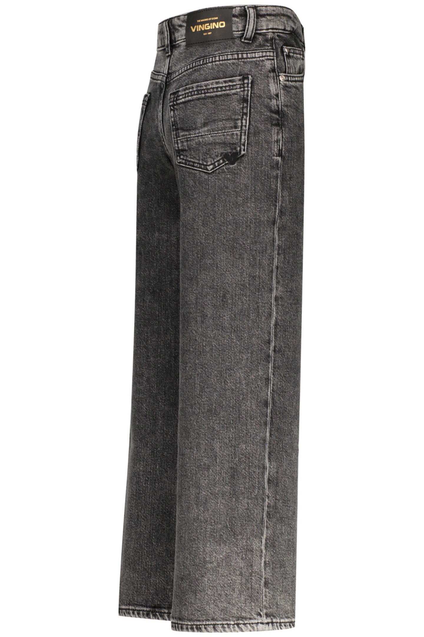 GIRLS CARLICE JEANS DARK GREY VINTAGE 5