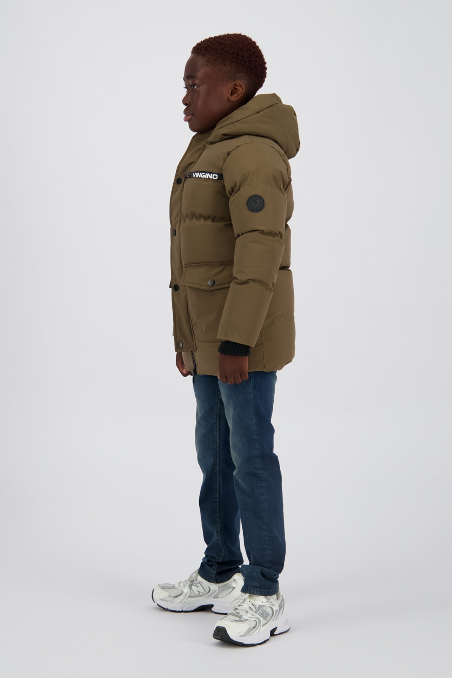 BOYS TANSO JACKET OUTDOOR DARK BROWN 6