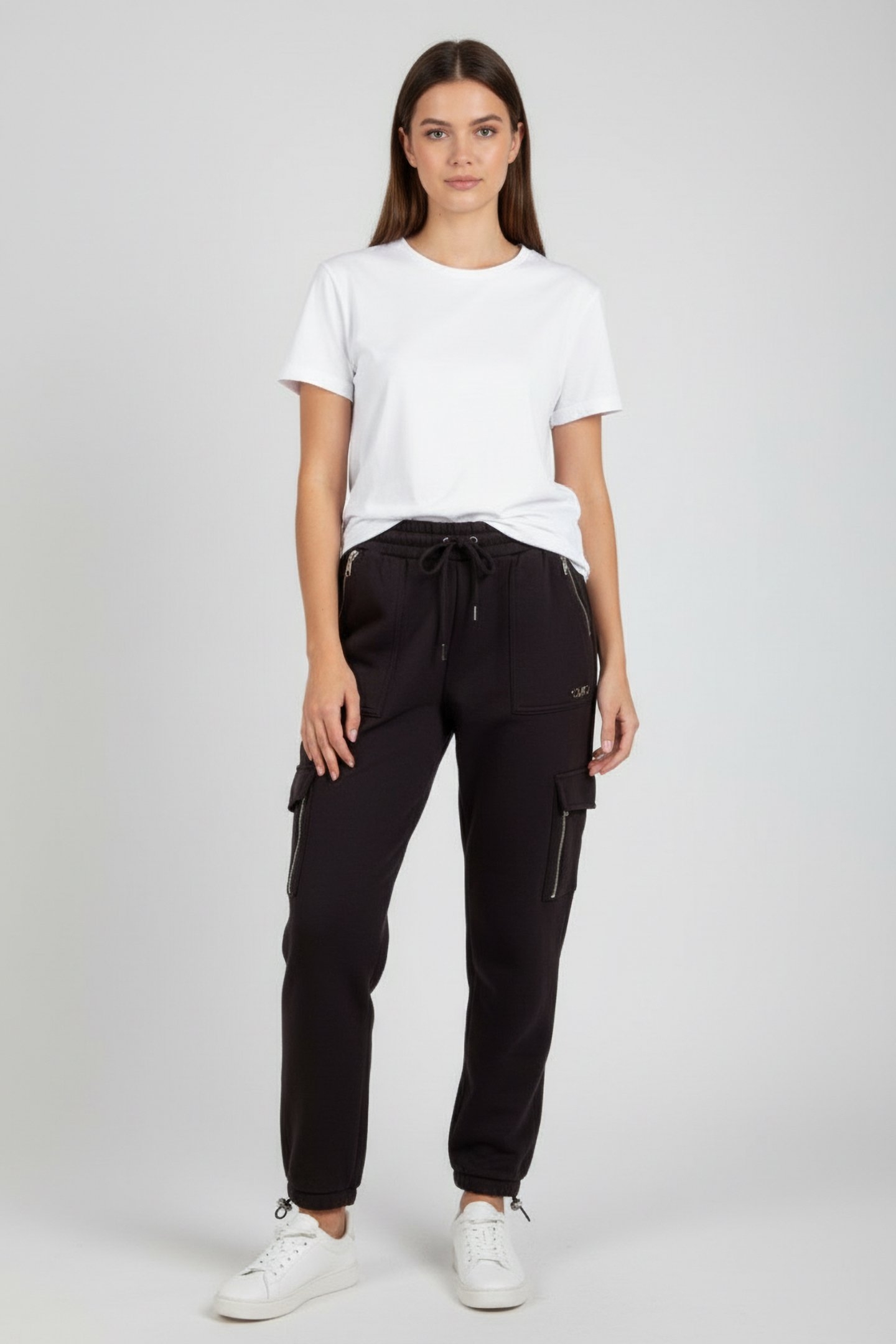UTILTY CARGO SLOUCHY JOGGER BLACK 5