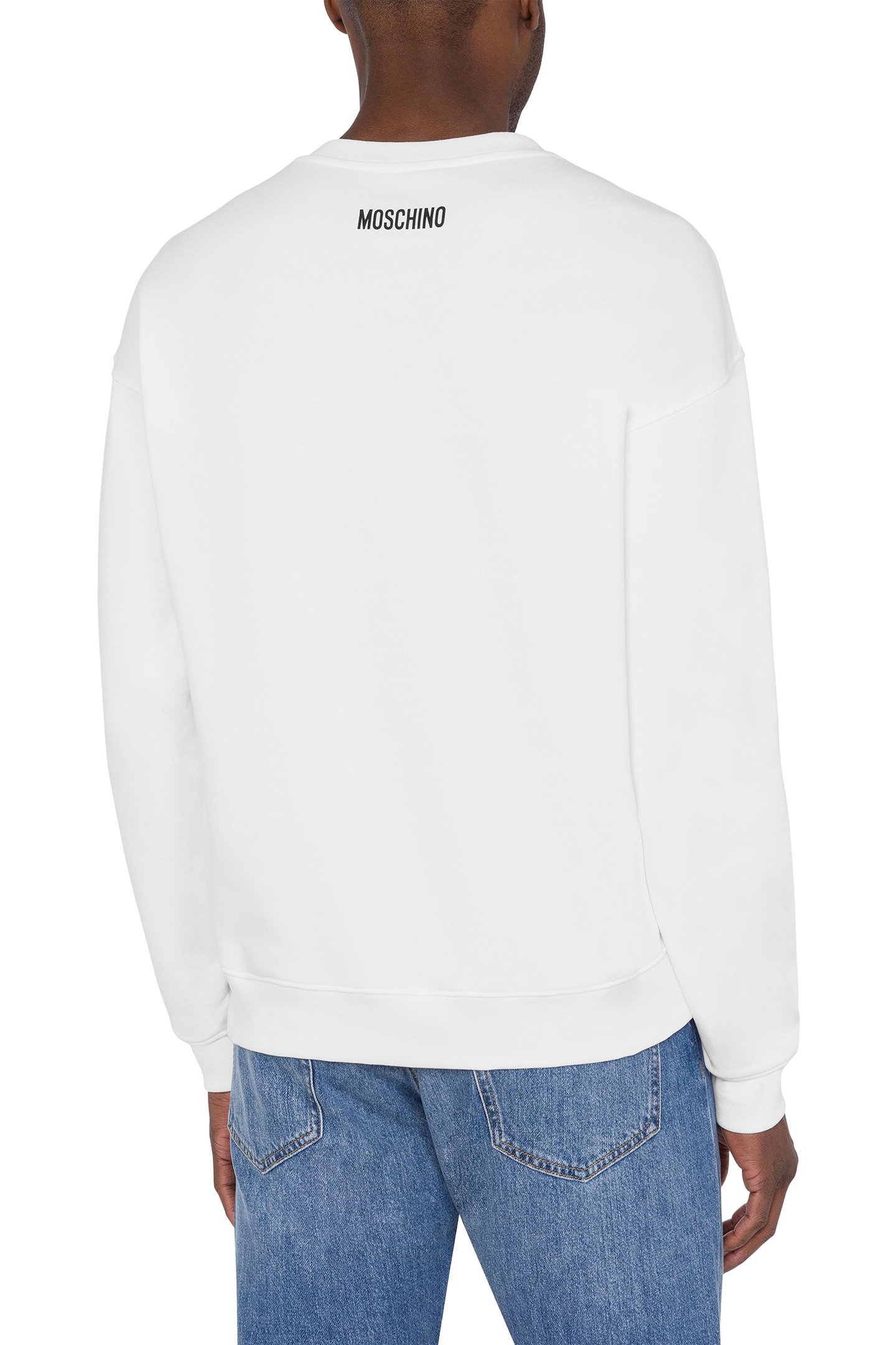 SWEATSHIRT WITH PRINT WHITE 2
