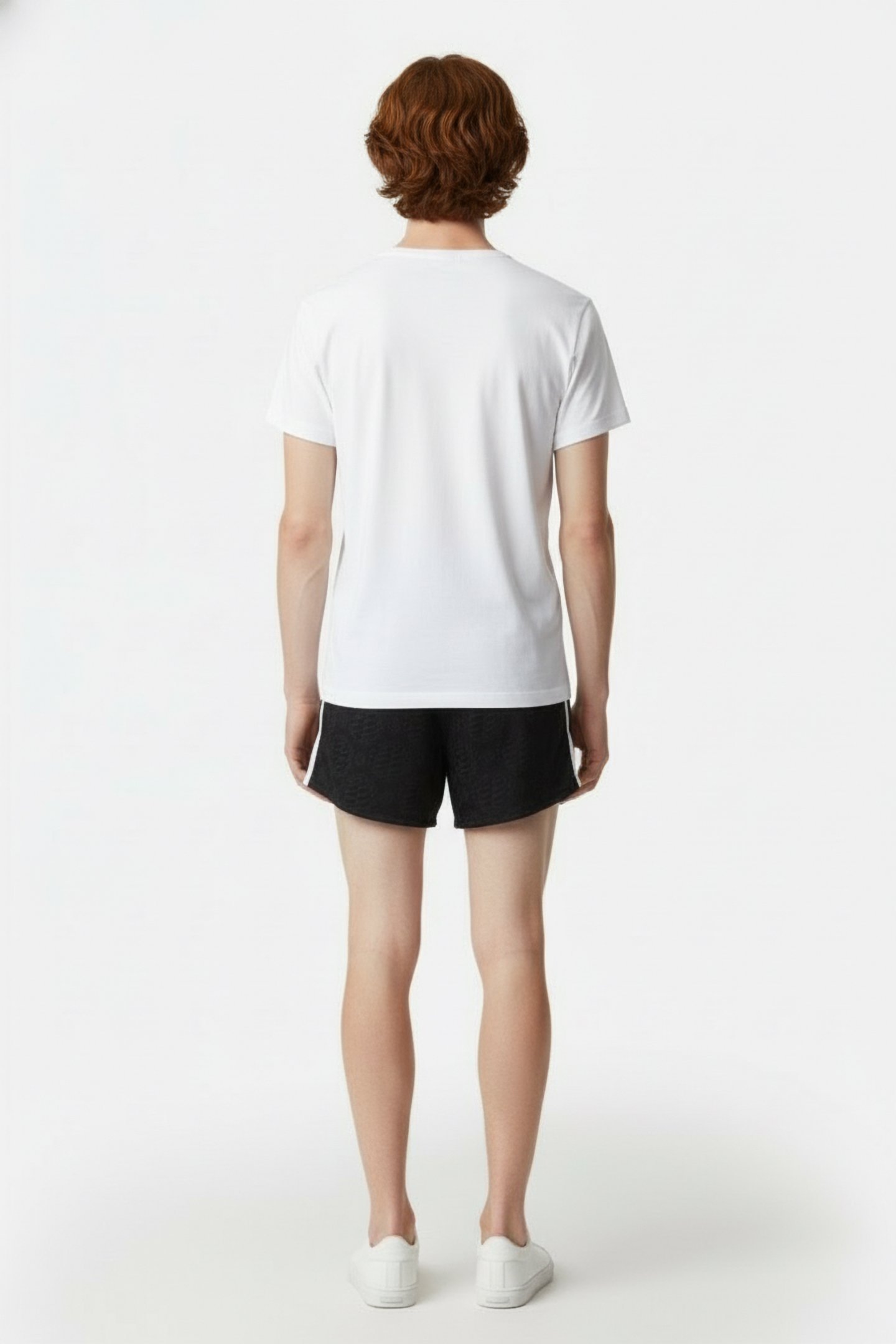 NIKE – MARTINE ROSE FOOTBALL SHORT BLACK/WHITE 2