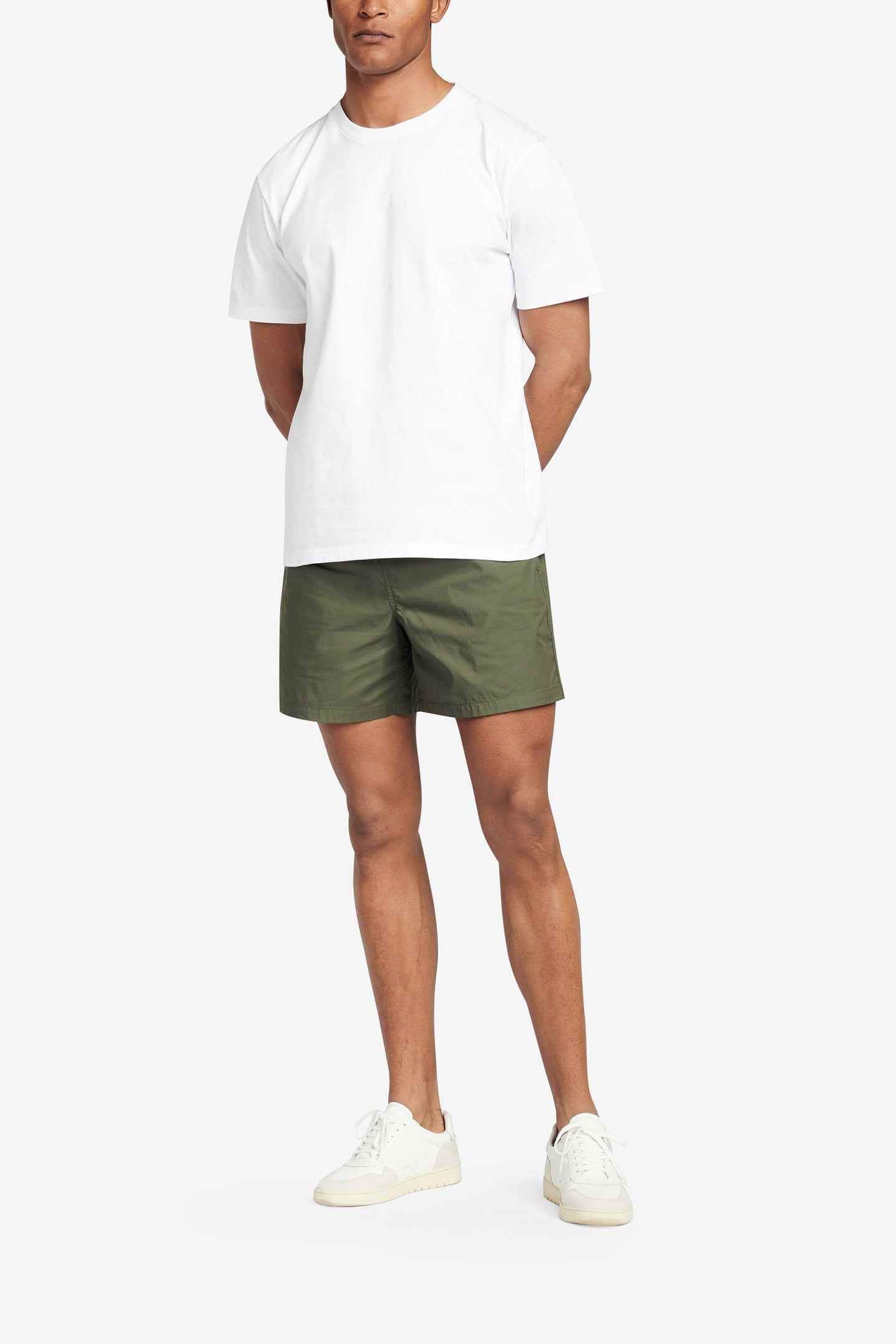 VENICE COTTON-NYLON STRETCH DARK GREEN 1