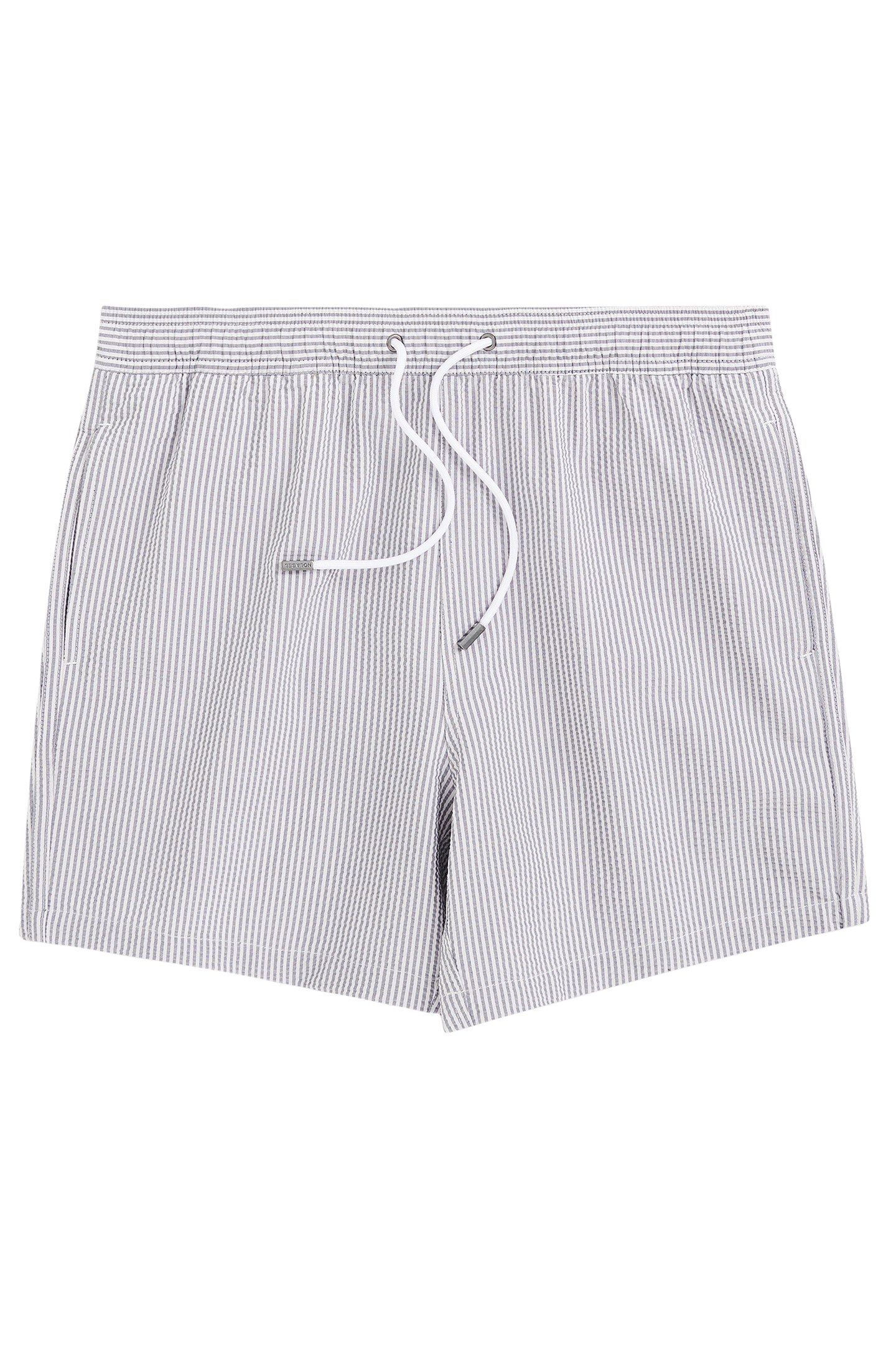 VENICE SEERSUCKER COTTON-POLYESTER NAVY 2