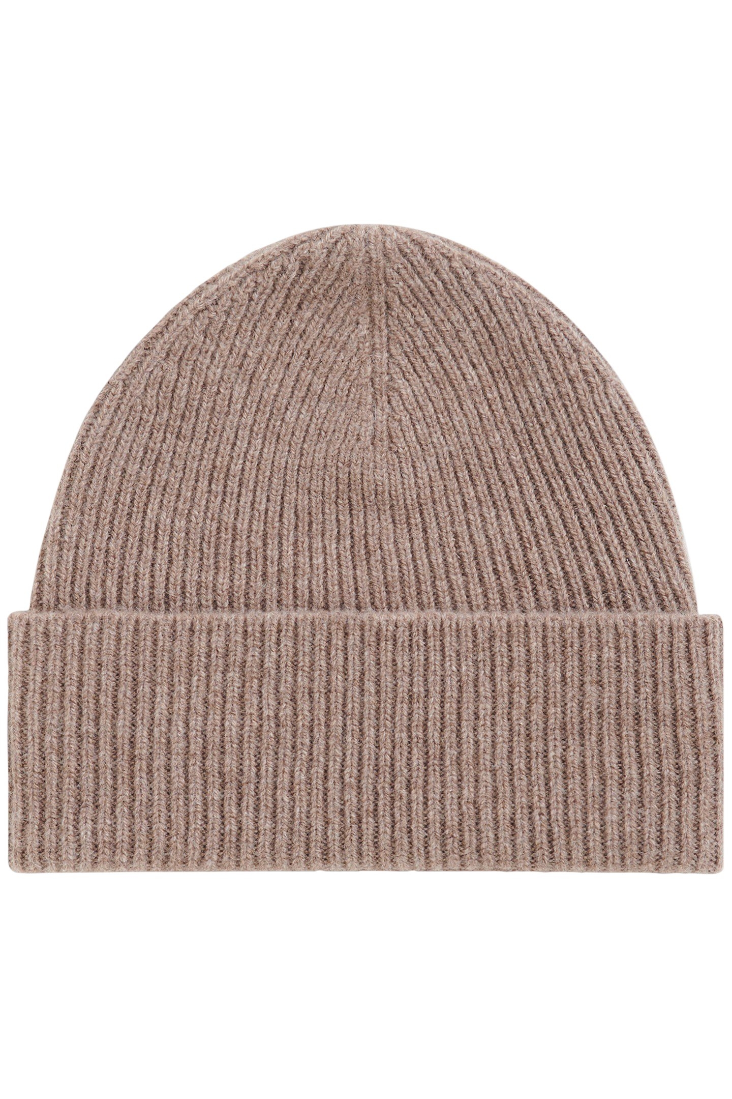 ASPEN MERINO-CASHMERE BEANIE BROWN 1