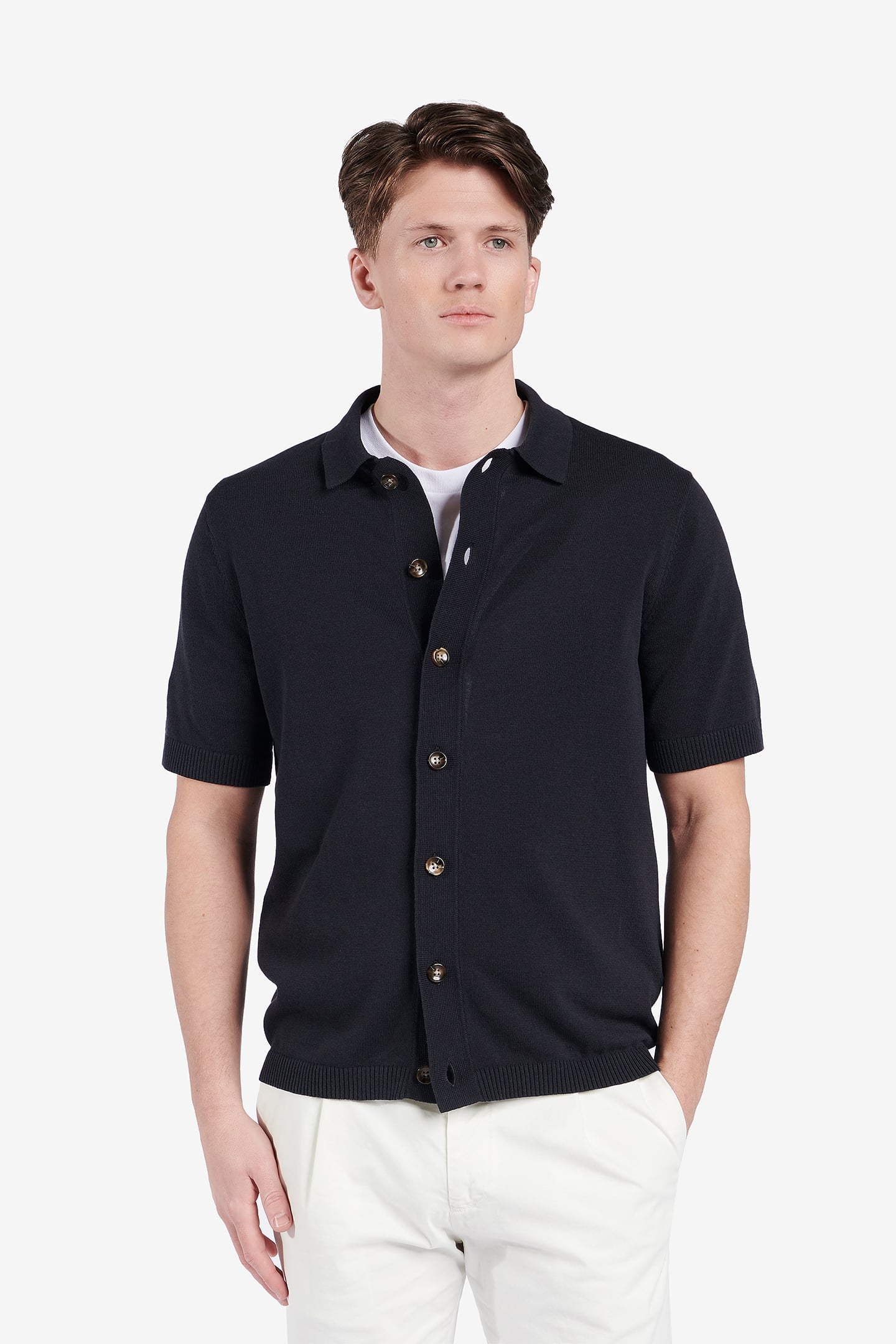 FRANKLIN COTTON HEMP NAVY 1
