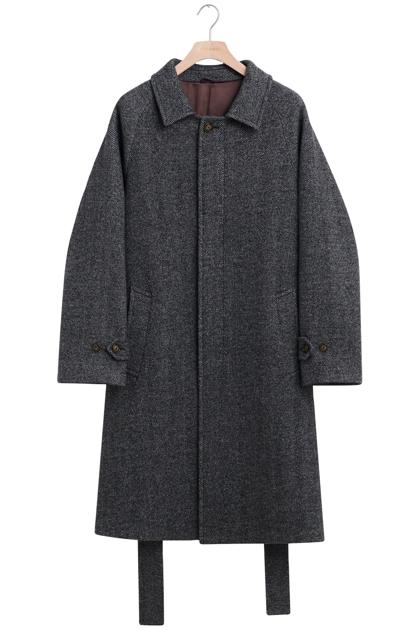 KILBURN HERRINGBONE WOOL-NYLON GREY 2