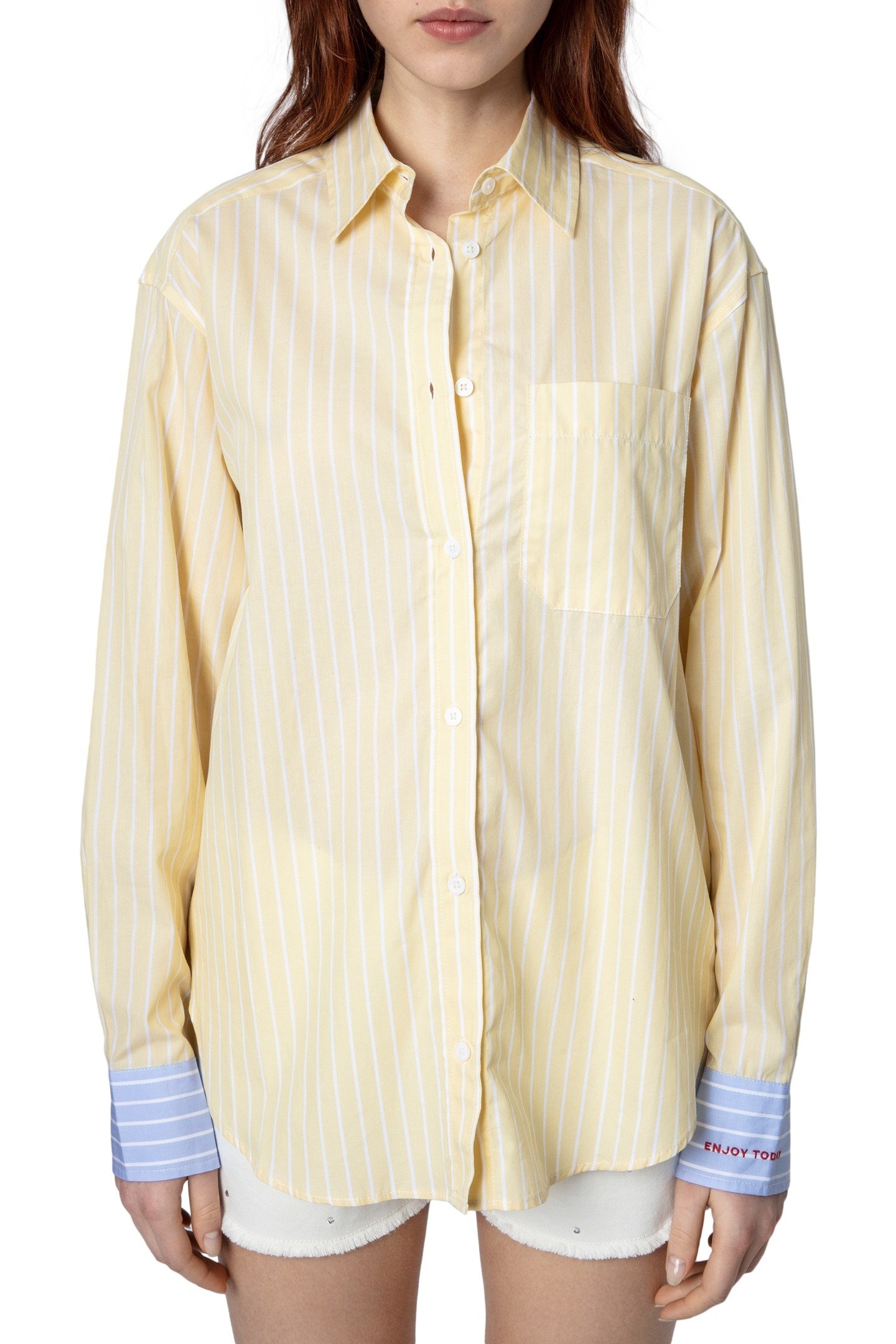 TAIS RAYE POP SHIRT YELLOW 1