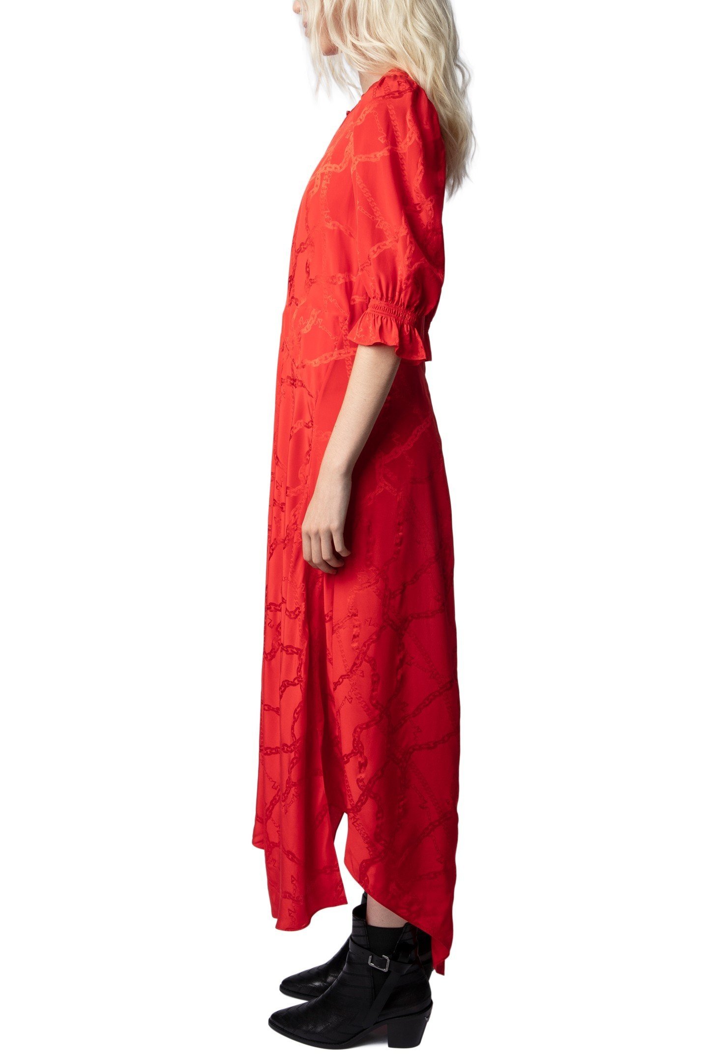 RANAGE JACQUARD CHAINES DRESS JAPON 6