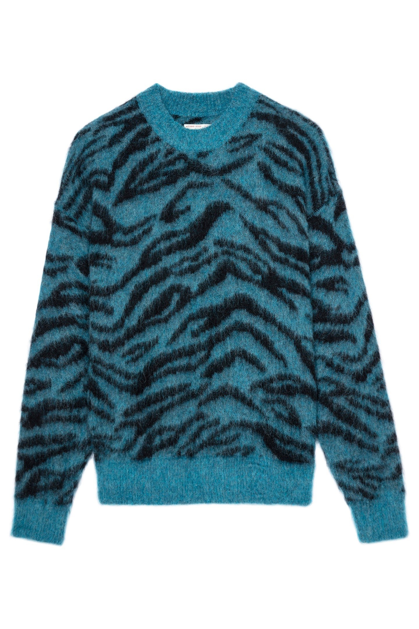 RITA TIGER MOHAIR JUMPER BLUE 4
