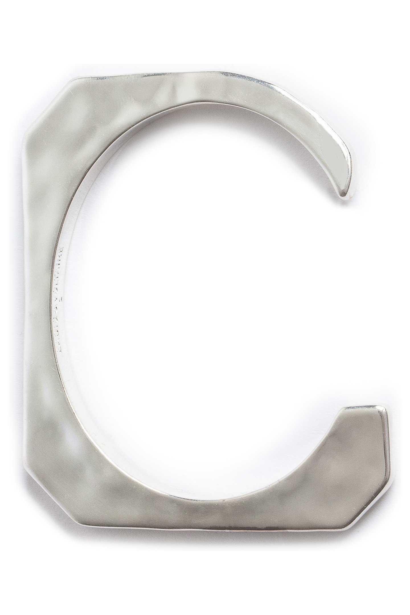 CECILIA BANGLE ANTIC SILVER 2