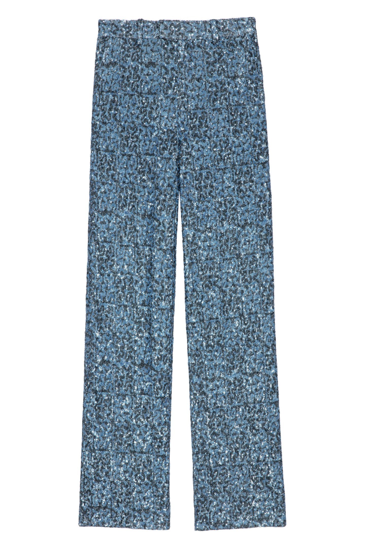 PETER LARGE SEQUINS PANTS DENIM 4