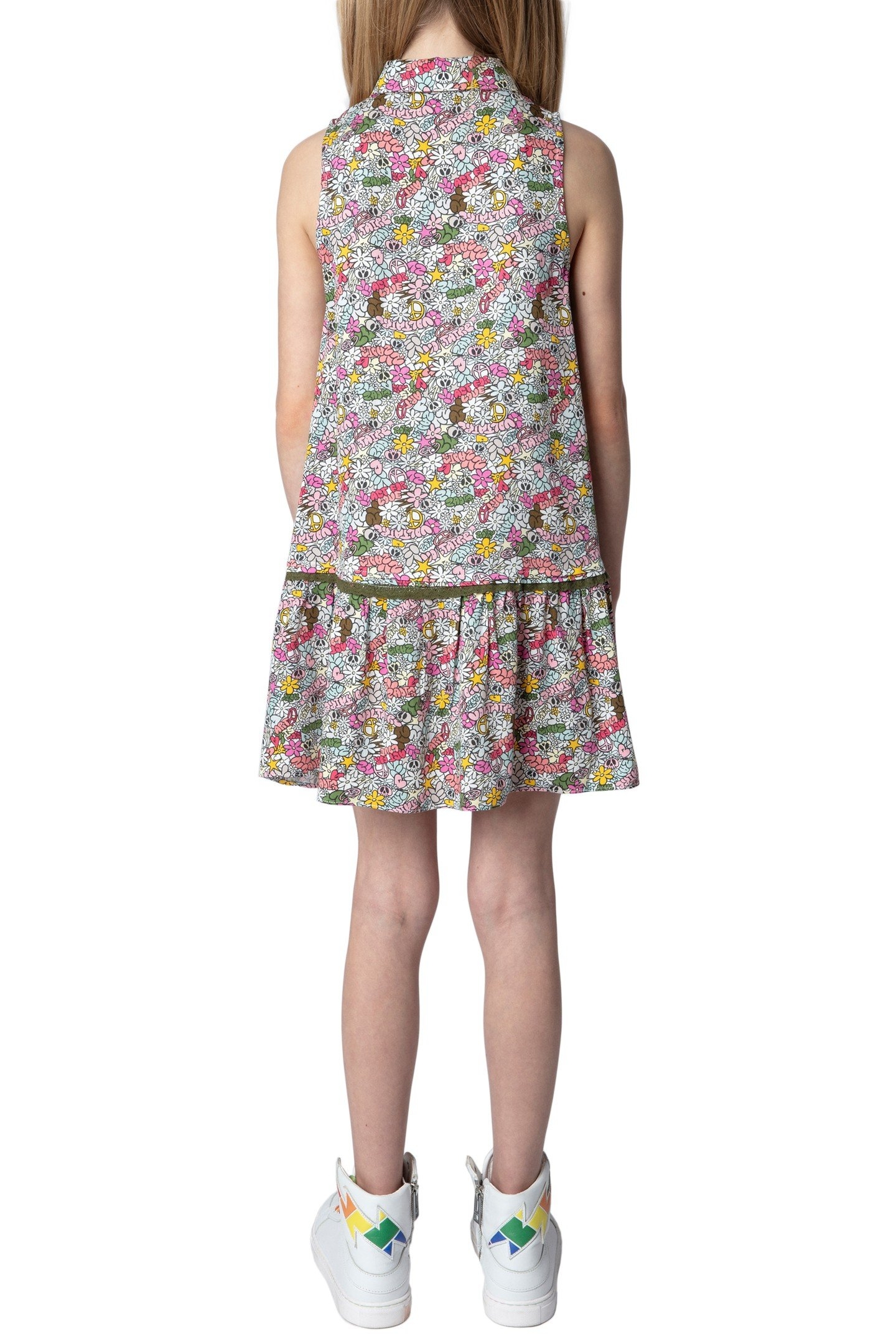 KARO GIRL DRESS MULTICOLOR 4