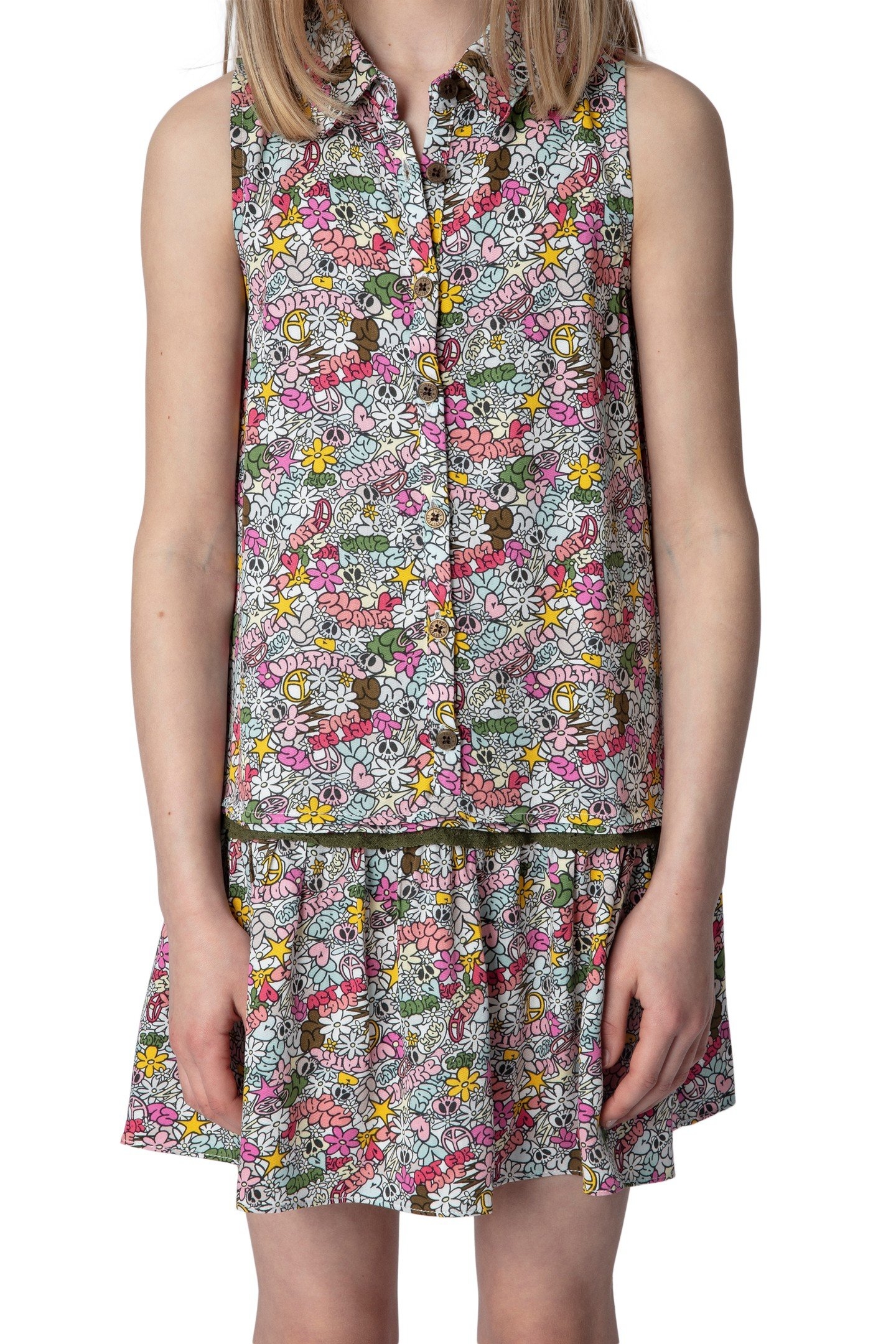 KARO GIRL DRESS MULTICOLOR 1