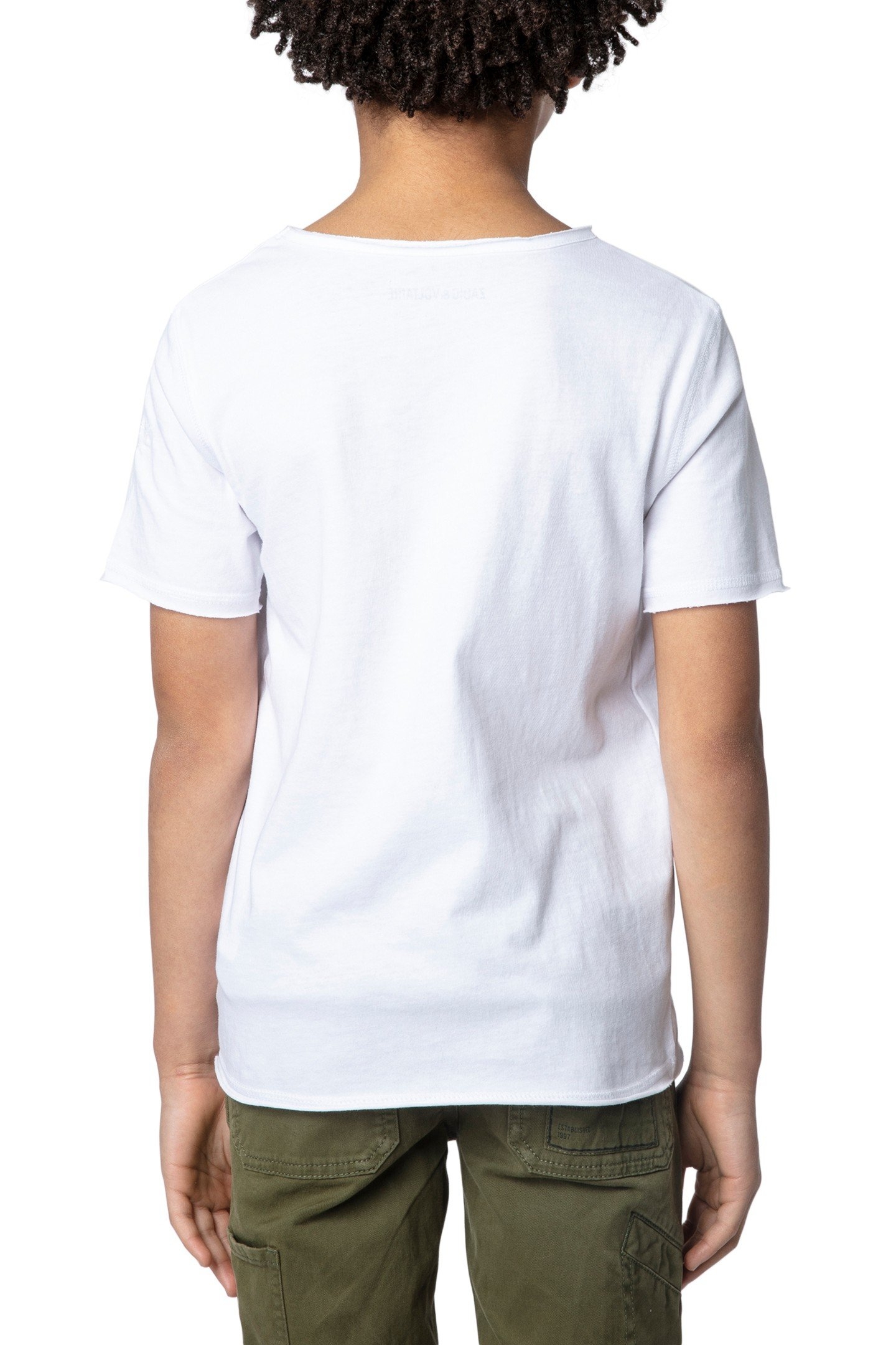 BOKER BOYS SHORT SLEEVES NAVY/WHITE 2