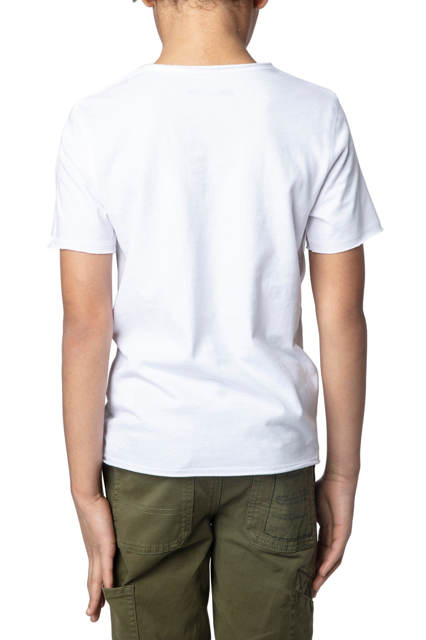 BOXER BOYS SHORT SLEEVES BLANC 2