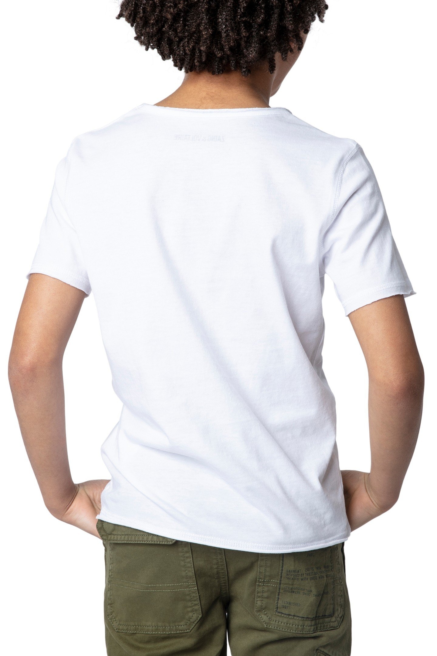 BOXER BOYS SHORT SLEEVES BLANC 6