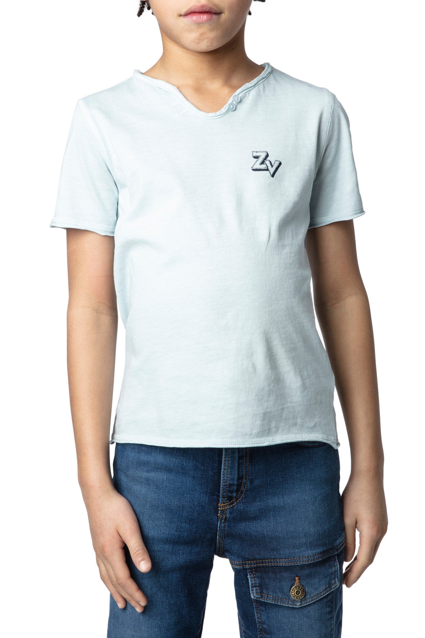 BOXER BOYS SHORT SLEEVES LIGHT BLUE 1