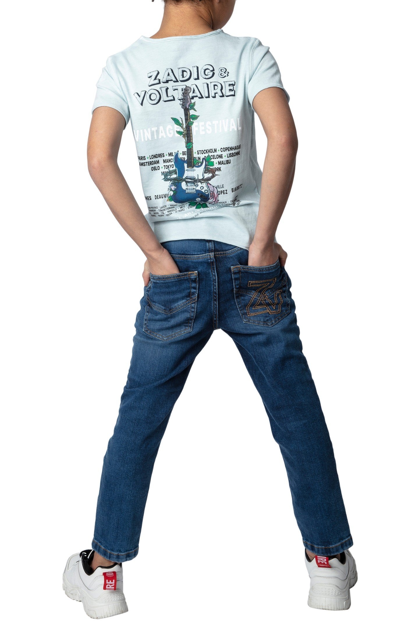 BOXER BOYS SHORT SLEEVES LIGHT BLUE 7