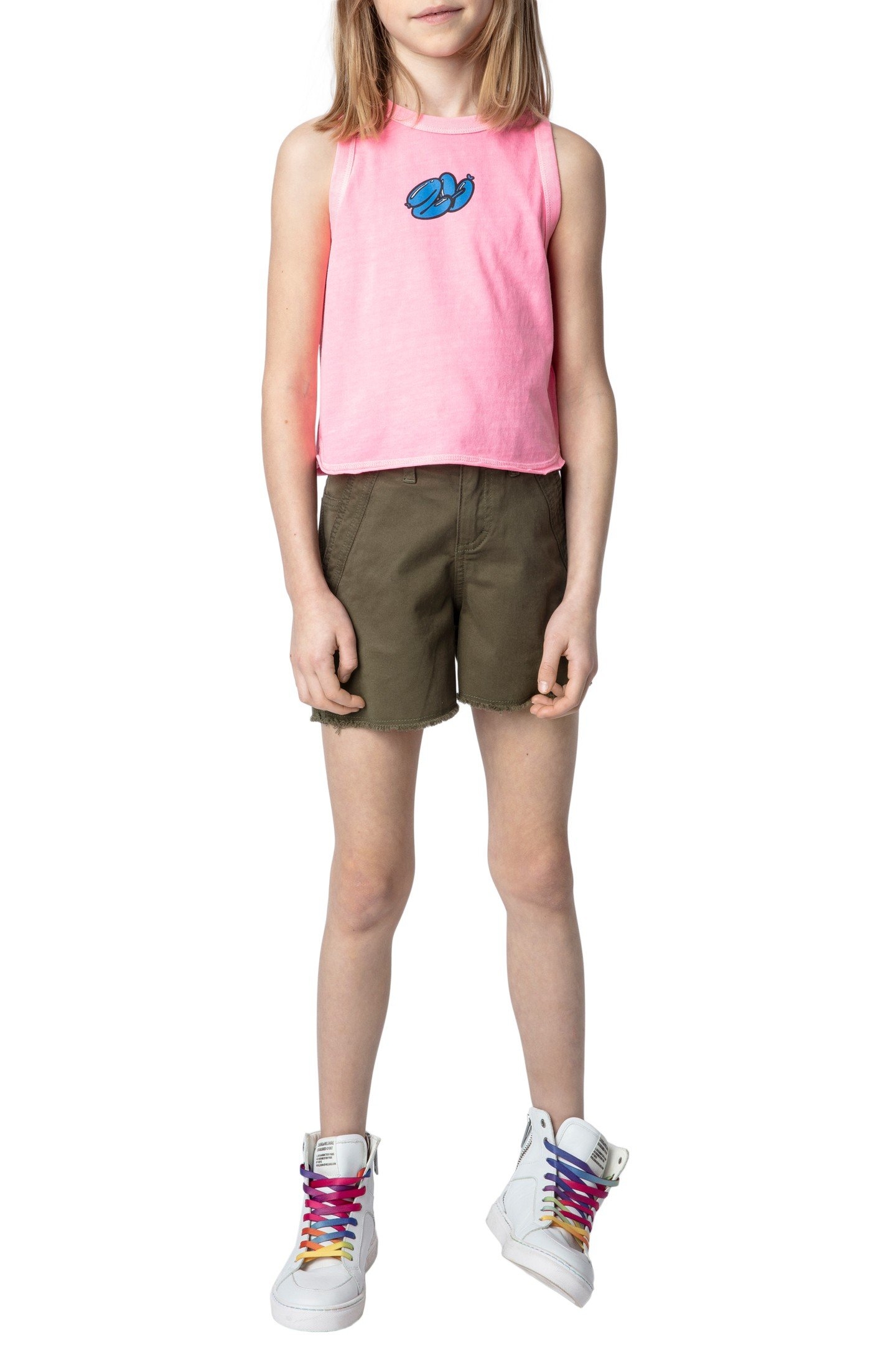 DEBBIE GIRL TANK TOP ROSE 6