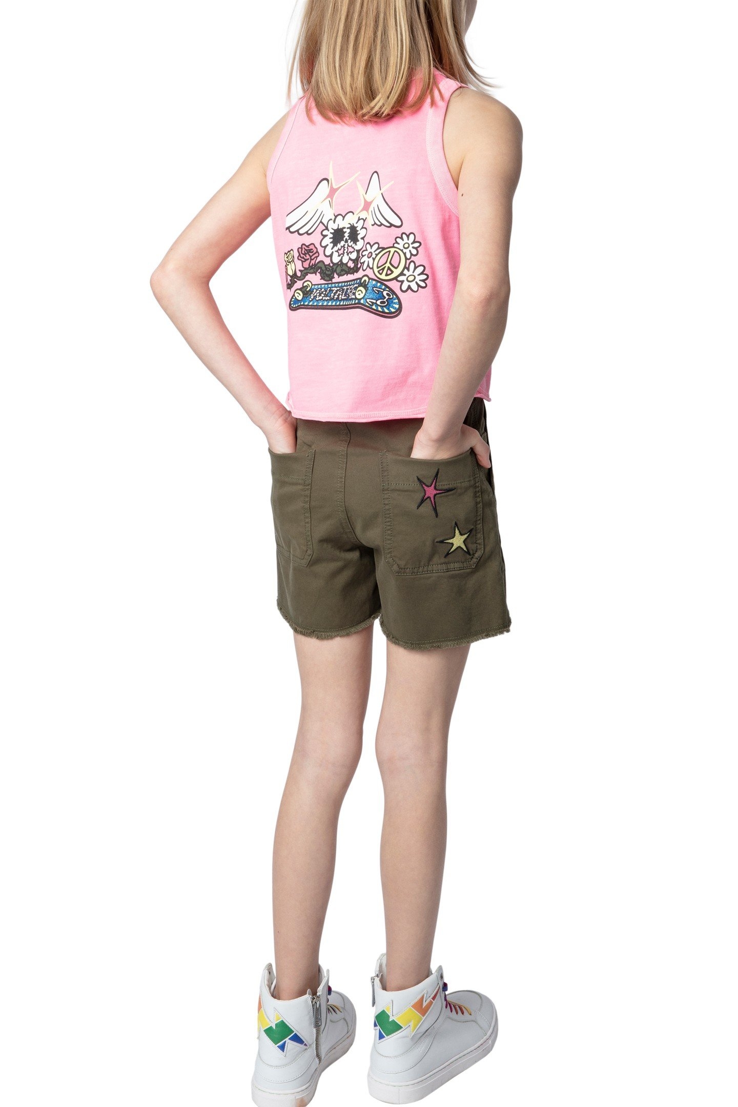 DEBBIE GIRL TANK TOP ROSE 7