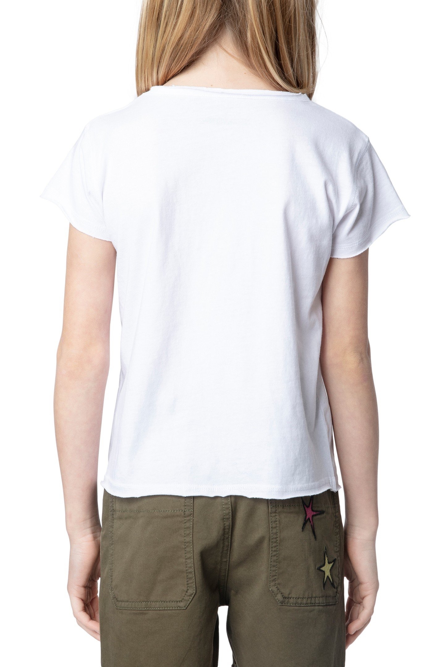 AMBER GIRL T-SHIRT BLANC 2