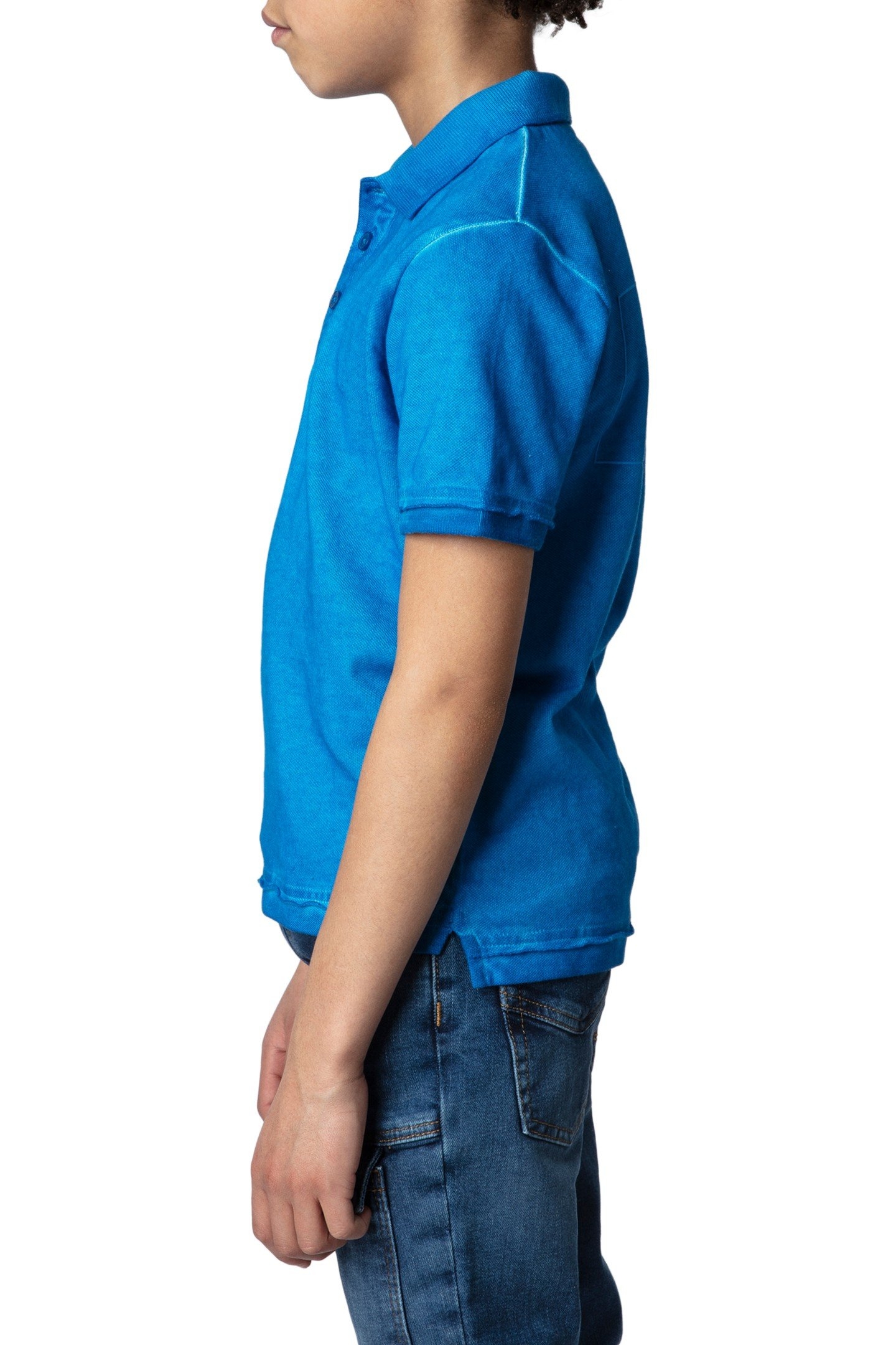 TROT BOYS POLO BLUE 3