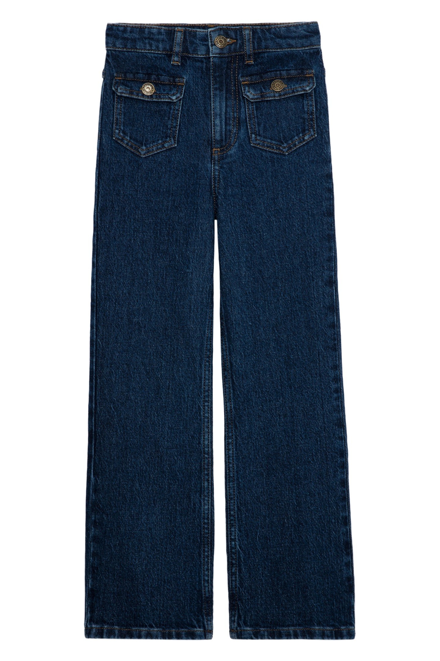 HIPPIE GIRLS DENIM JEAN BRUT 4