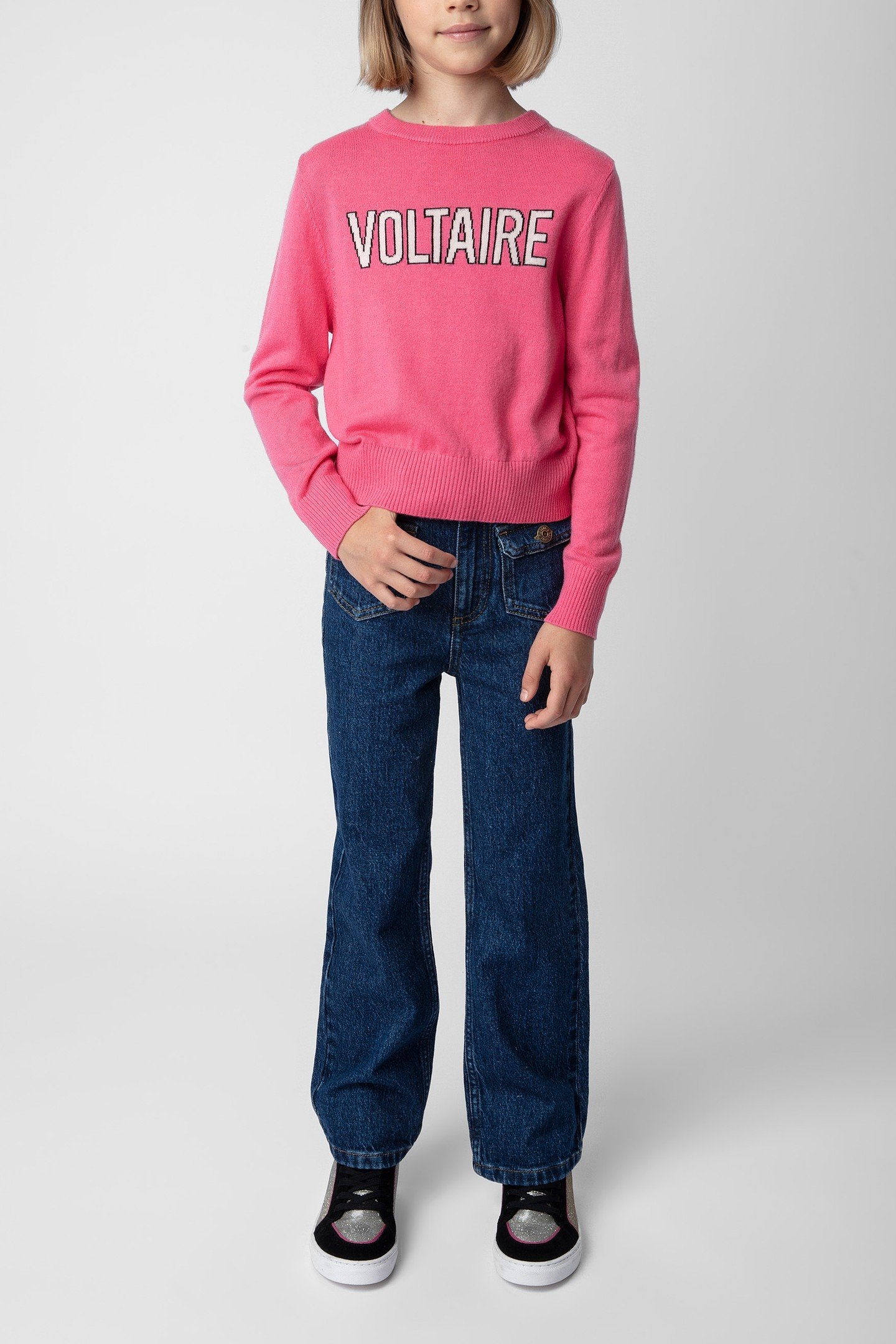 DRUM GIRLS SWEATER ROSE 2