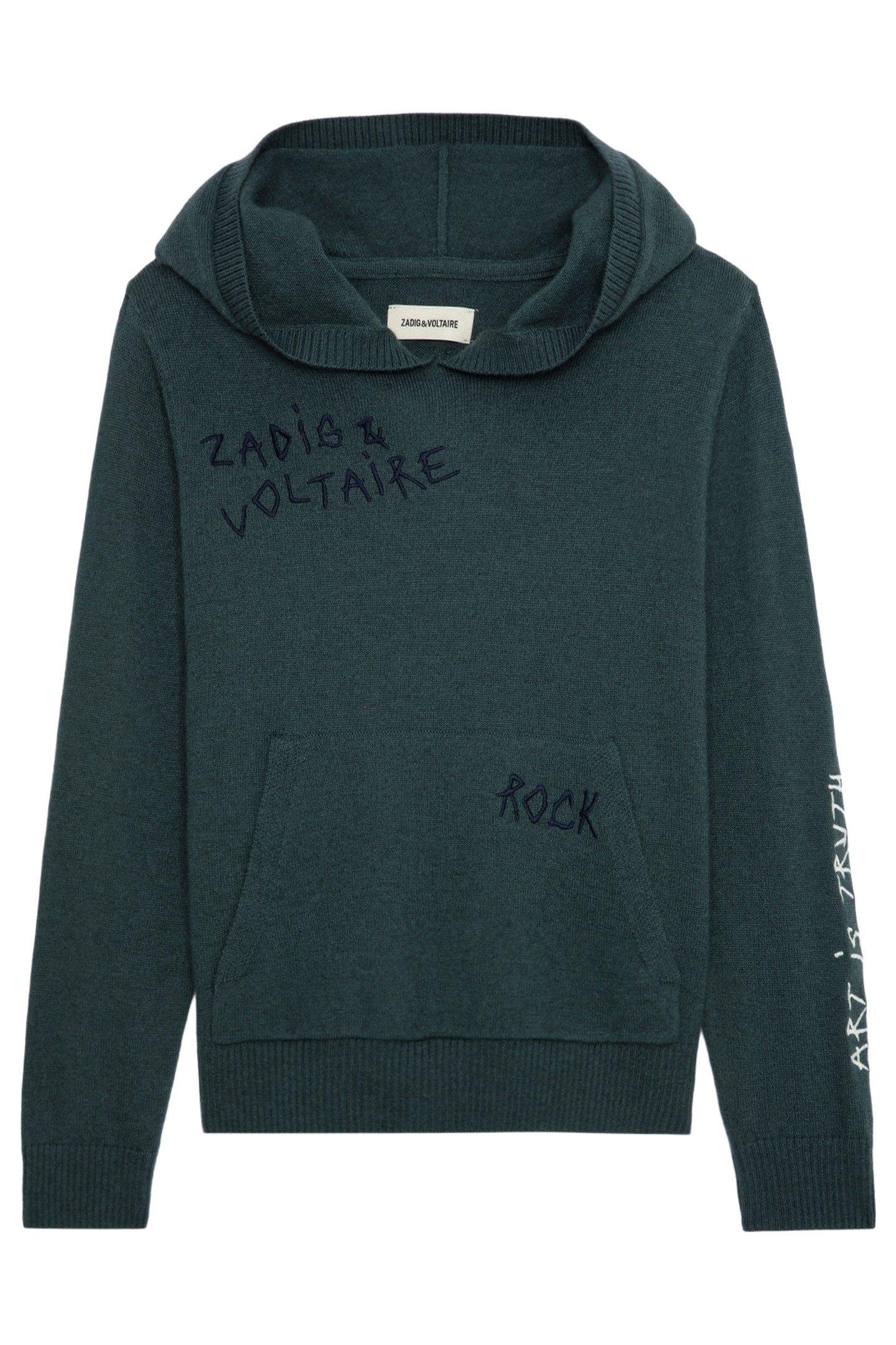 ANDY BOYS HOODIE SWEATER DARK GREEN 4
