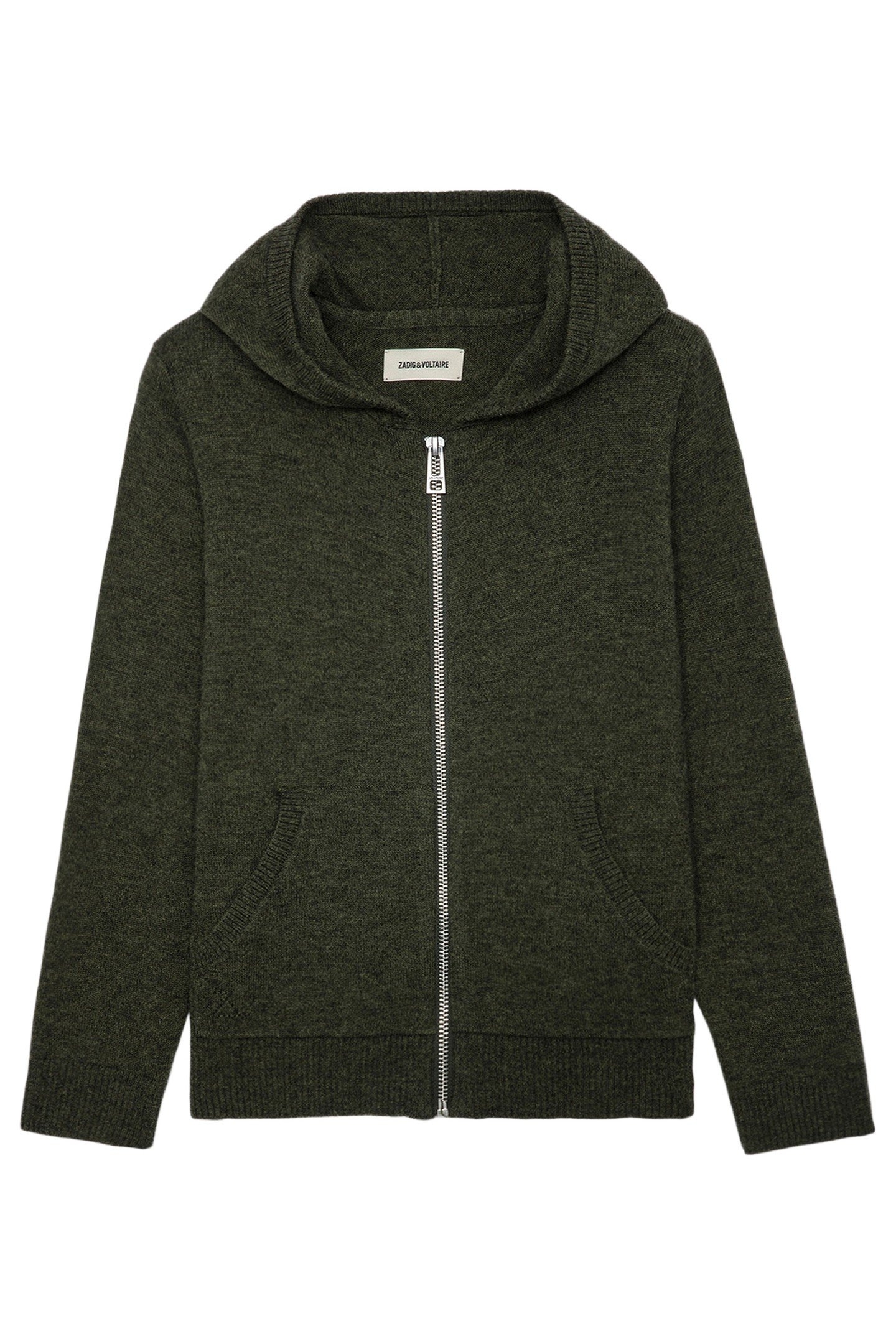 CLASH ZIPPER BOYS CARDIGAN KAKI 5