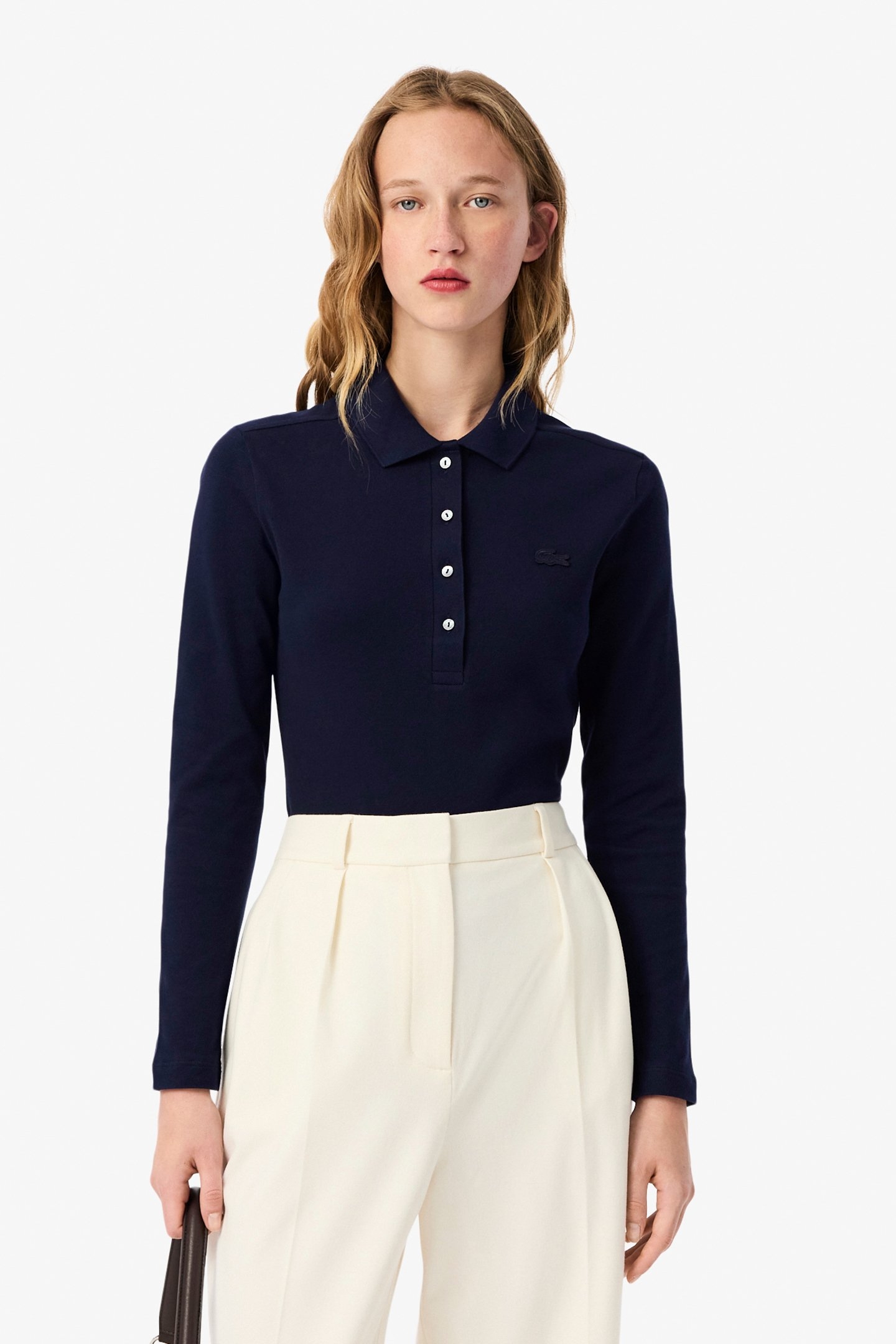 LONGSLEEVE POLO NAVY BLUE 1