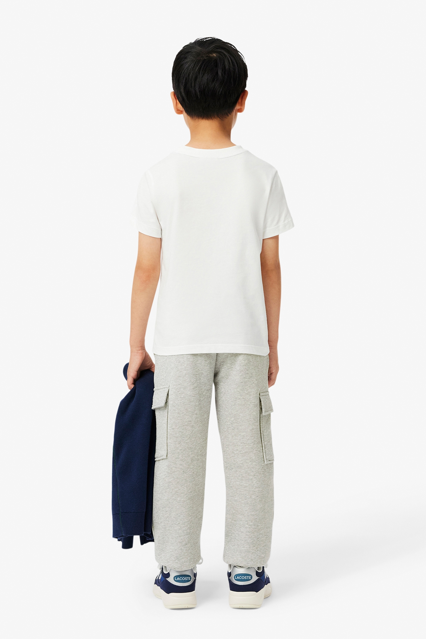 CHILDREN TRACKSUIT TROUSER SILVER CHINE 3