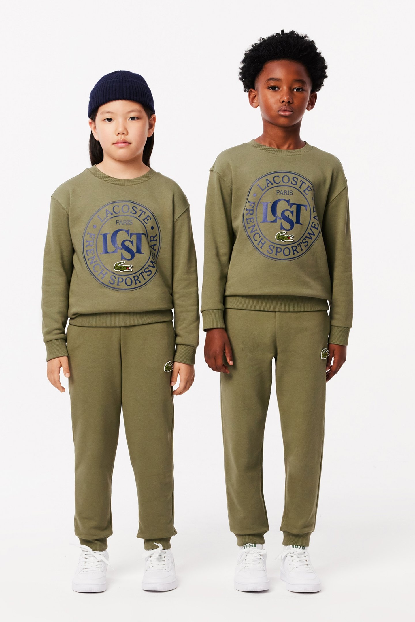 CHILDREN TRACKSUIT TROUSER KHAKI 1