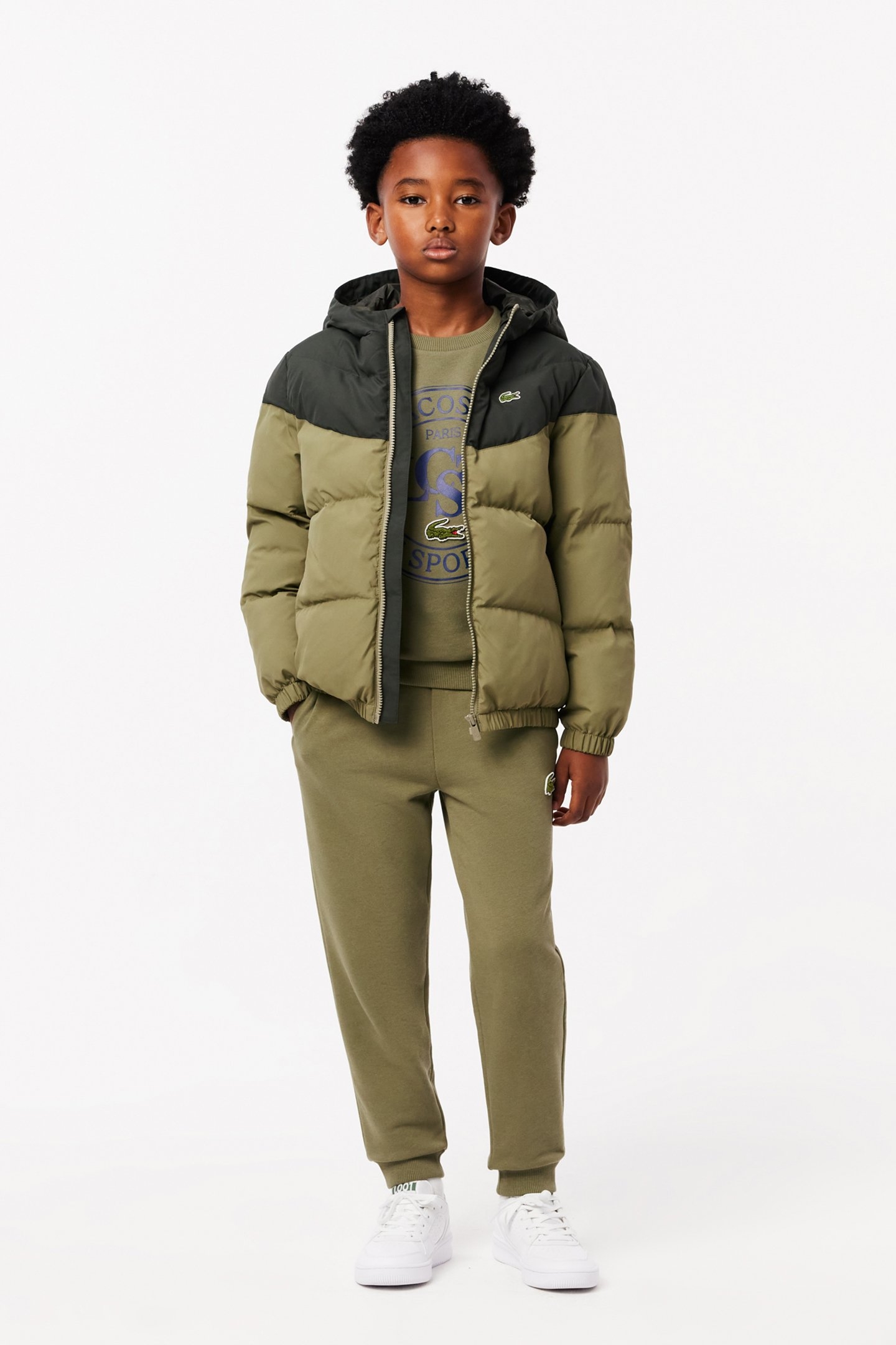 CHILDREN TRACKSUIT TROUSER KHAKI 3